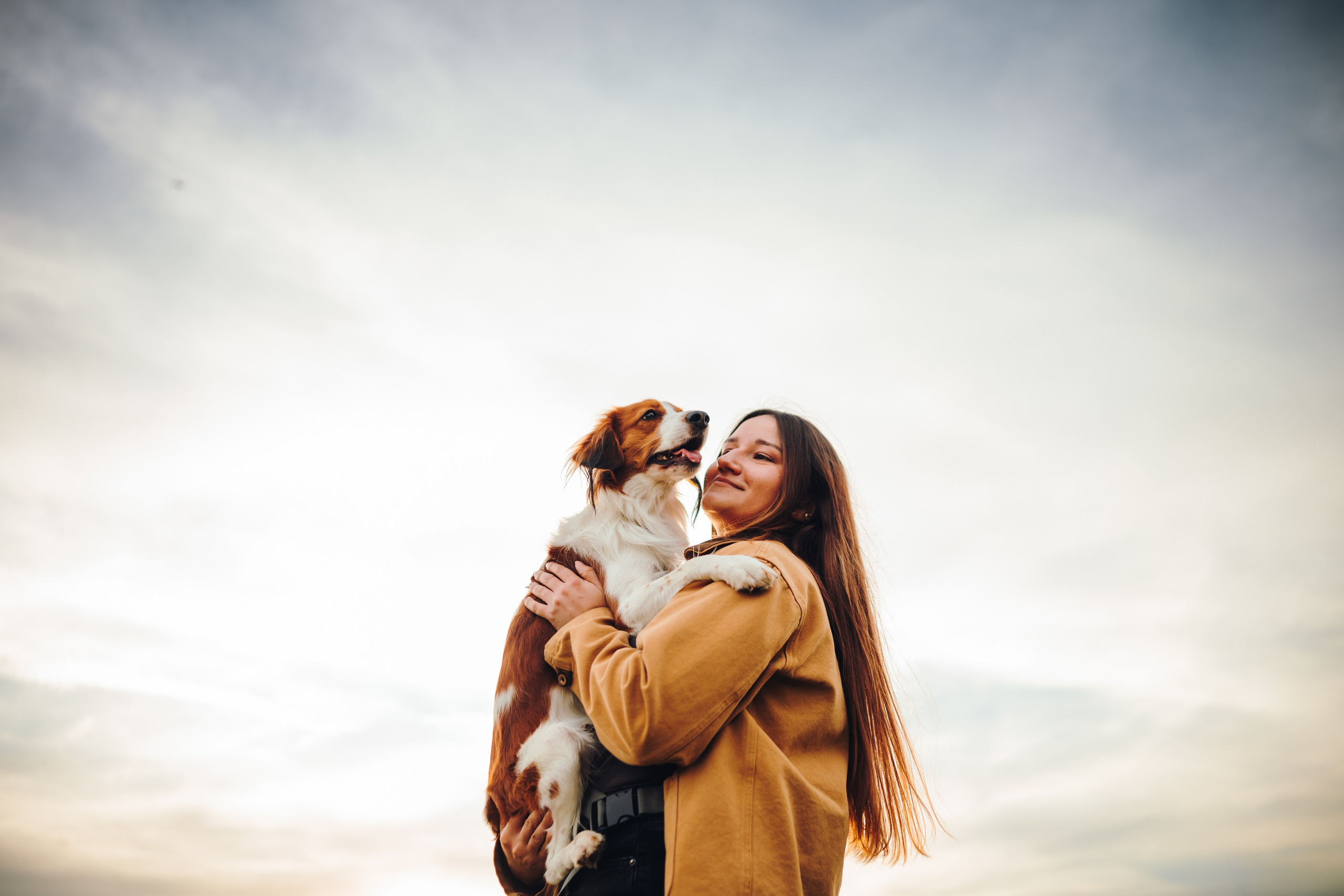 Семейная фотосессия с питомцем. Семейный фотограф анималист Ананьева Мария — Москва