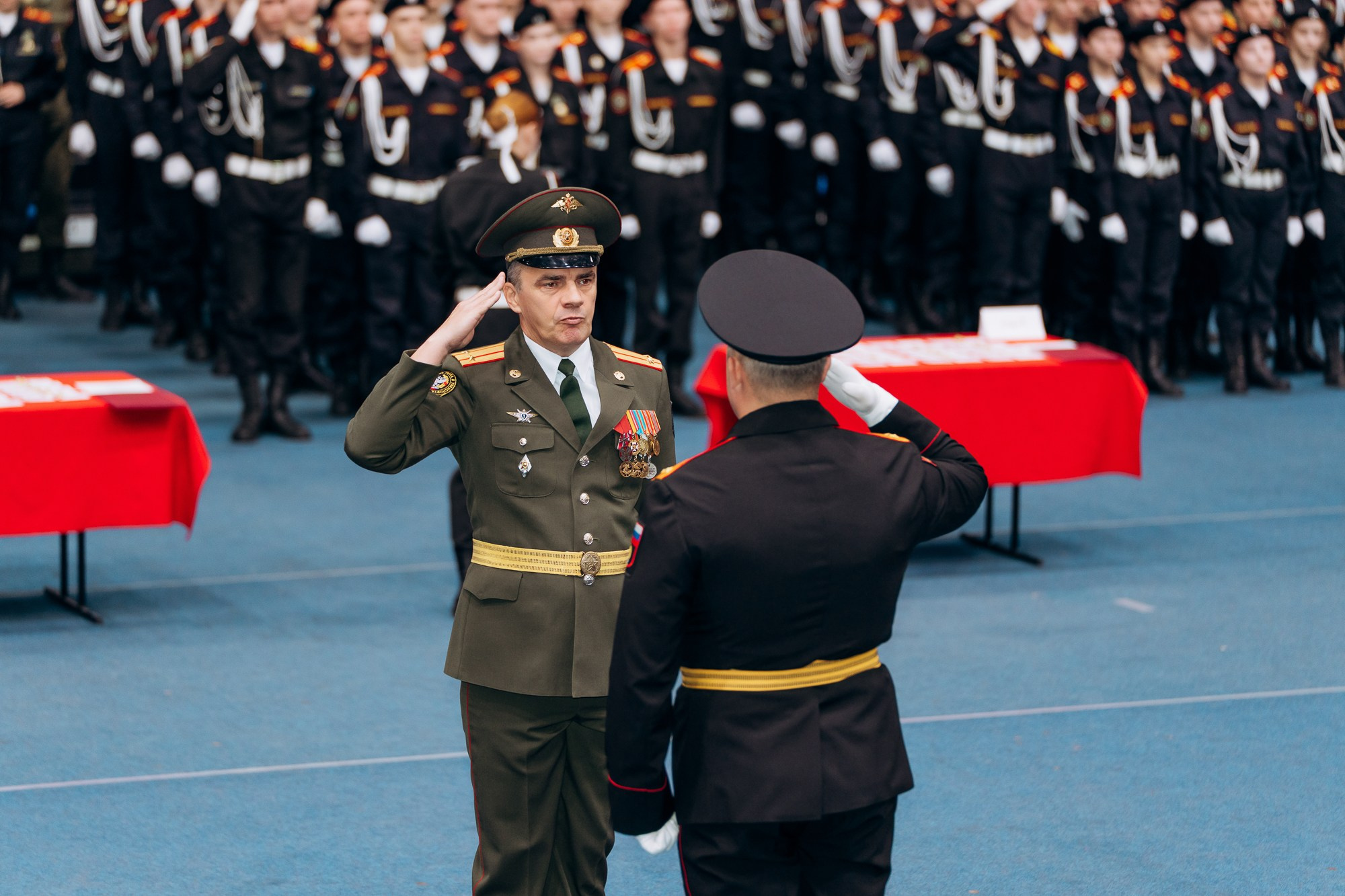 Принятие присяги кадетами. Свадебный и репортажный фотограф в Ярославле Евгений Сальников