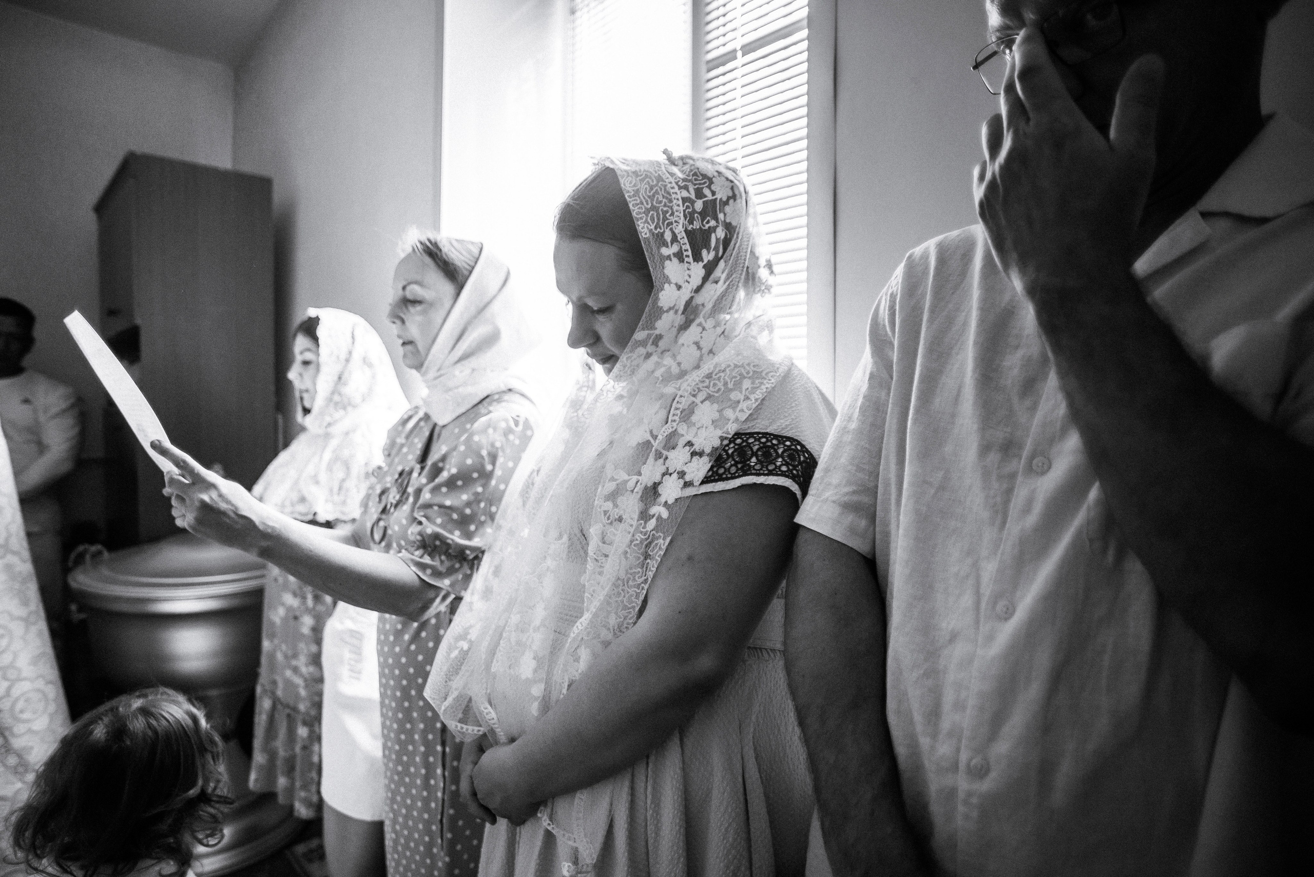 Крещение Даши и Алены. Семейный документальный фотограф в Волгограде Мариэта Додина