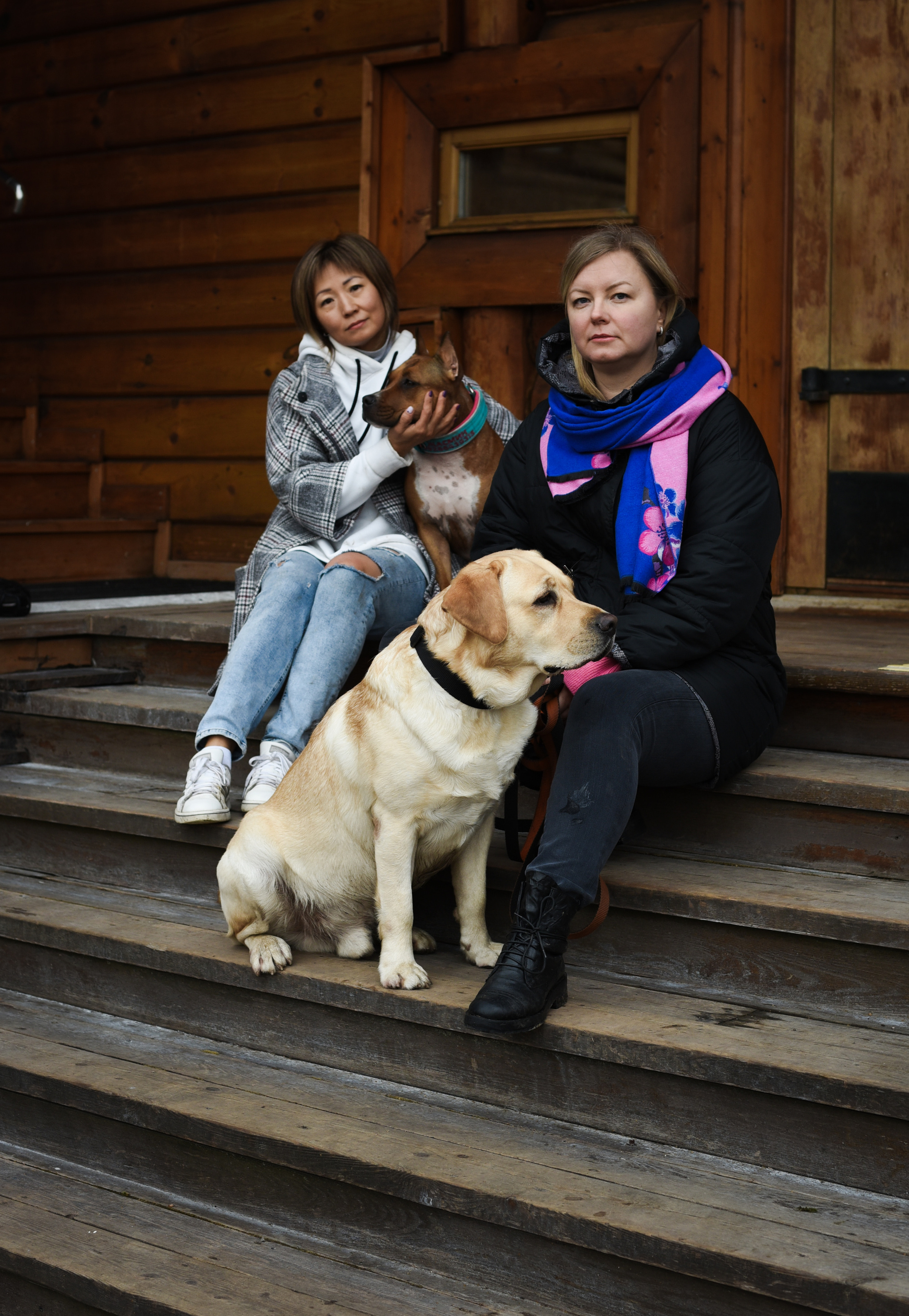 Фотопрогулка в парке с животными. Женский и семейный фотограф Людмила Богачкина