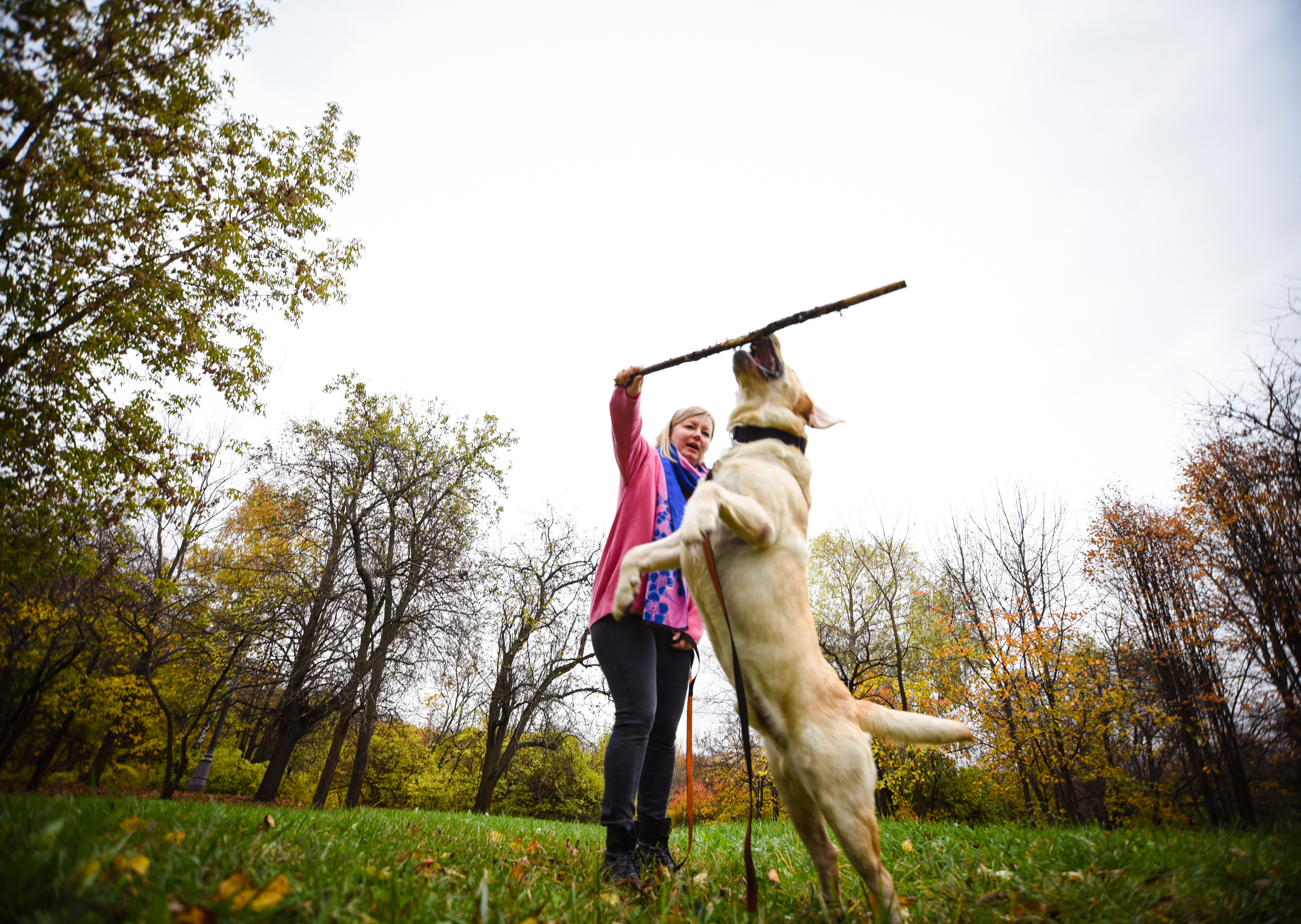 Фотопрогулка в парке с животными. Женский и семейный фотограф Людмила Богачкина