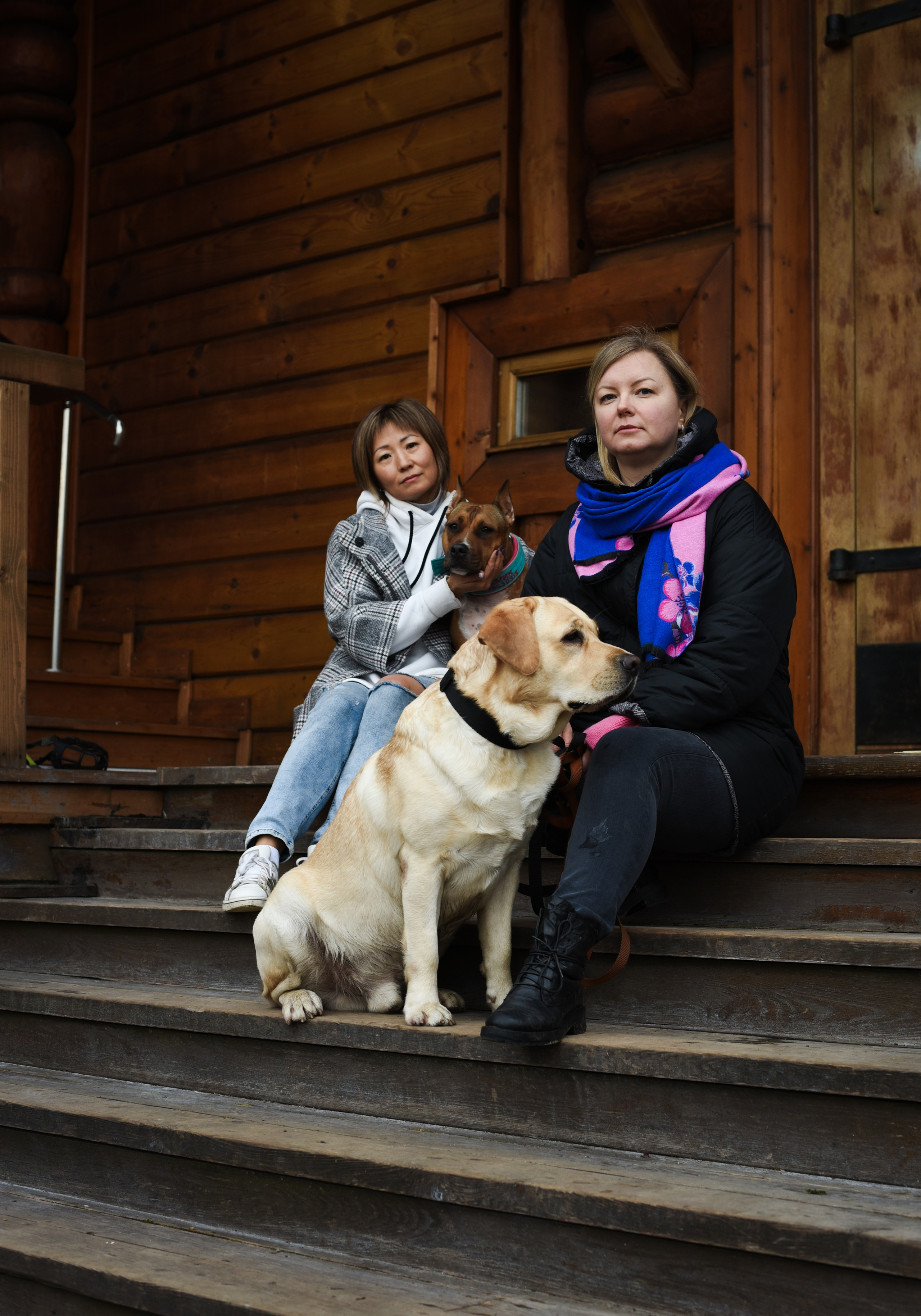 Фотопрогулка в парке с животными. Женский и семейный фотограф Людмила Богачкина