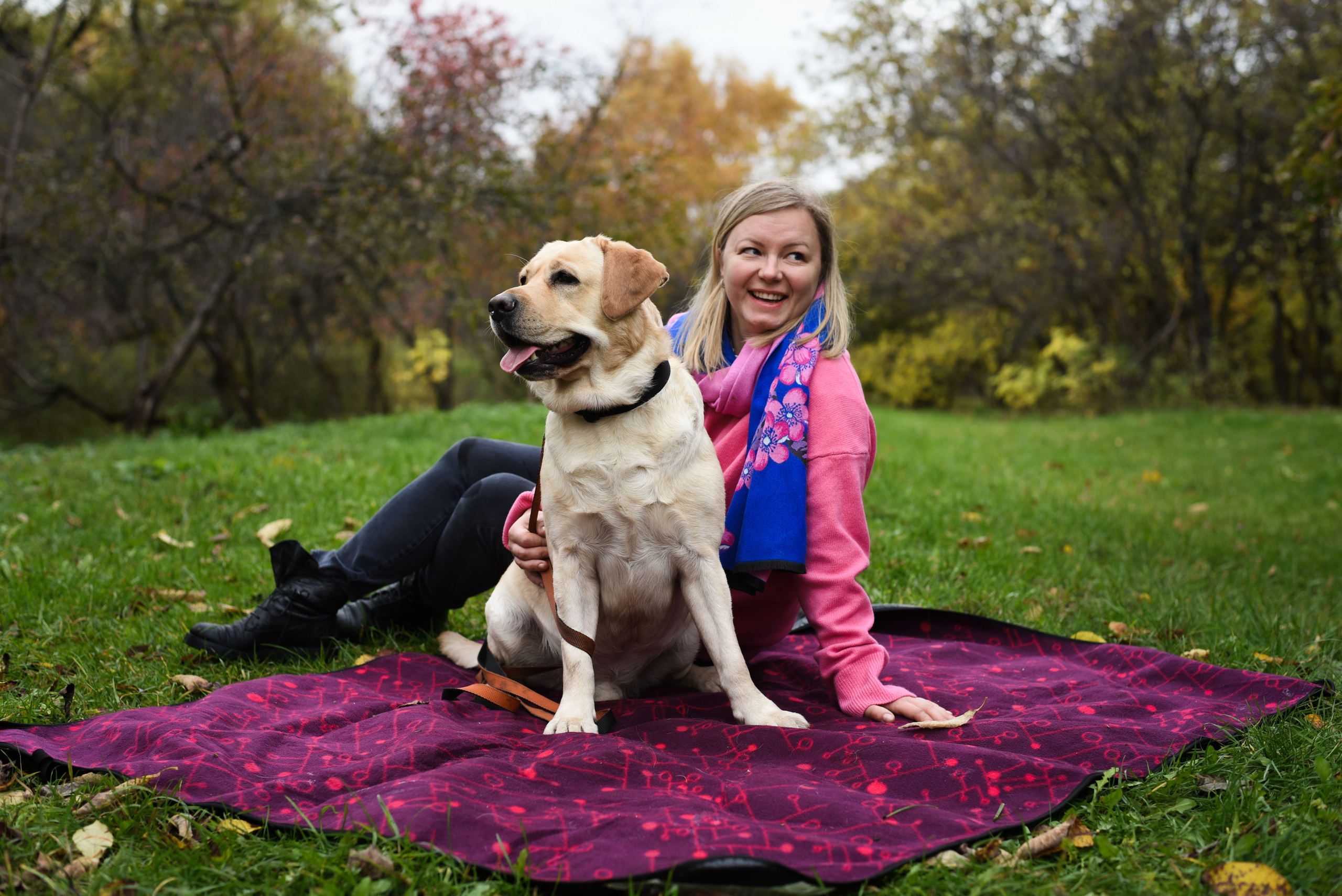 Фотопрогулка в парке с животными. Женский и семейный фотограф Людмила Богачкина