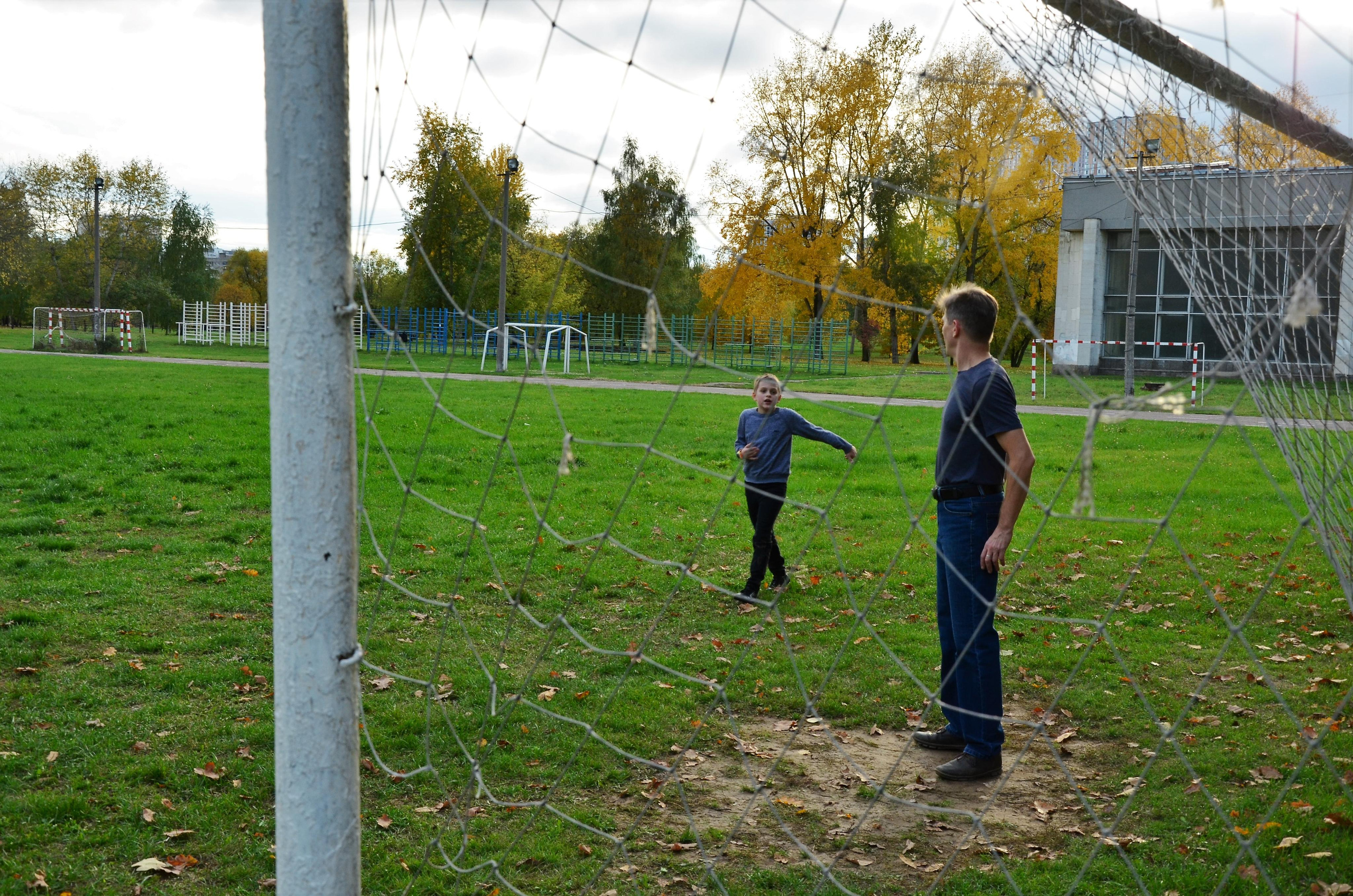 Семейная съемка в парке. В движении. Женский и семейный фотограф Людмила Богачкина