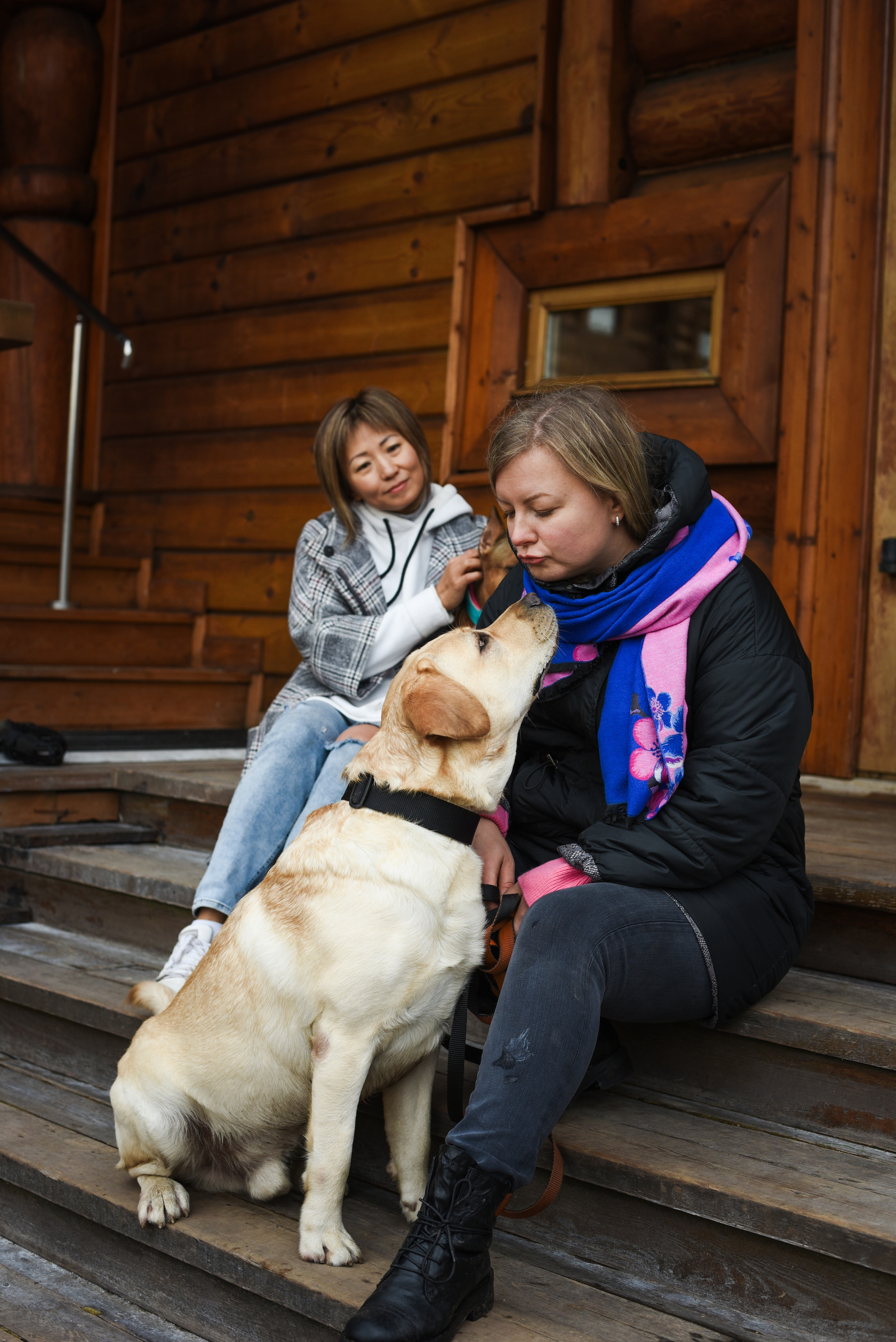 Фотопрогулка в парке с животными. Женский и семейный фотограф Людмила Богачкина