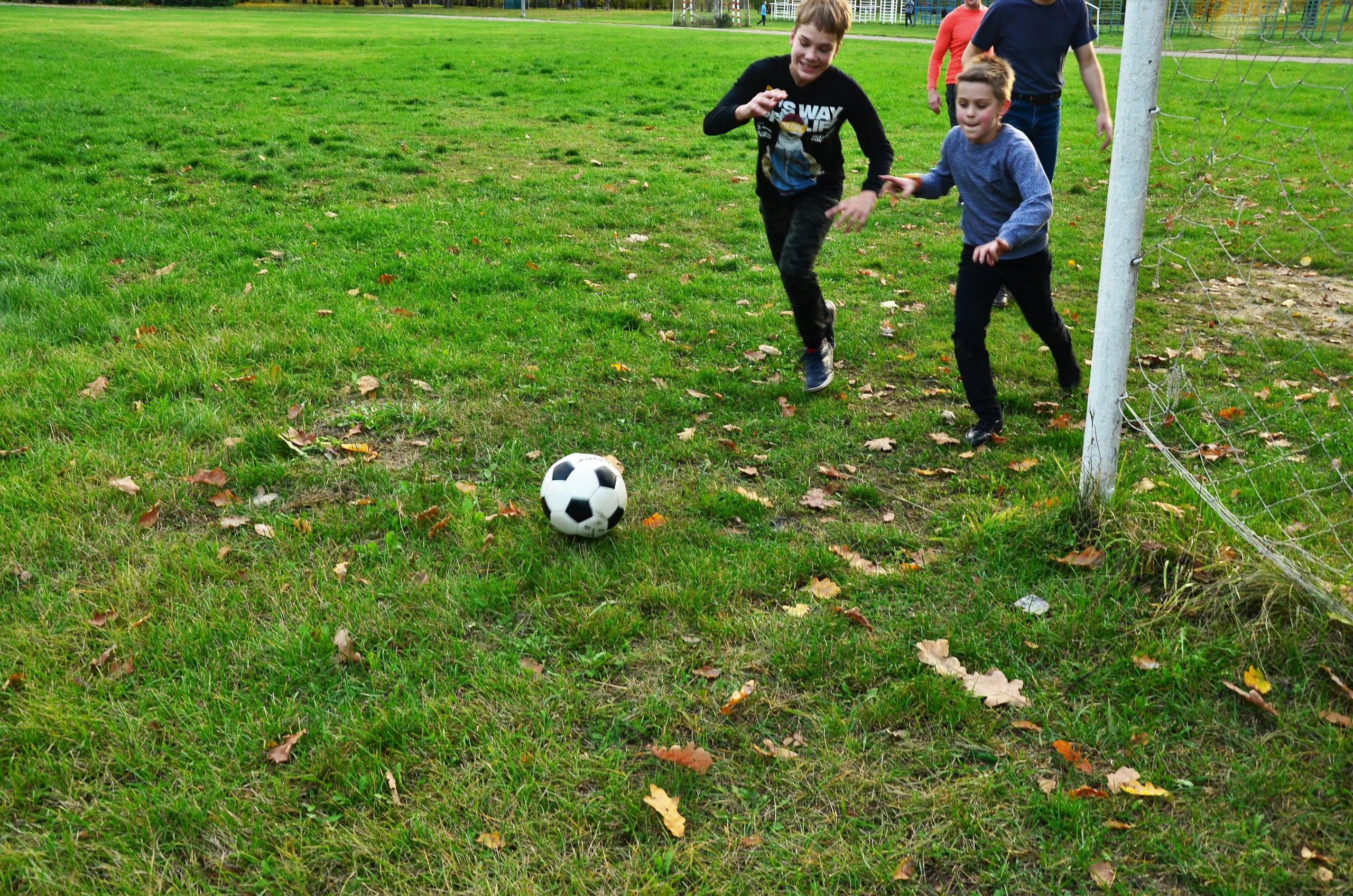 Семейная съемка в парке. В движении. Женский и семейный фотограф Людмила Богачкина