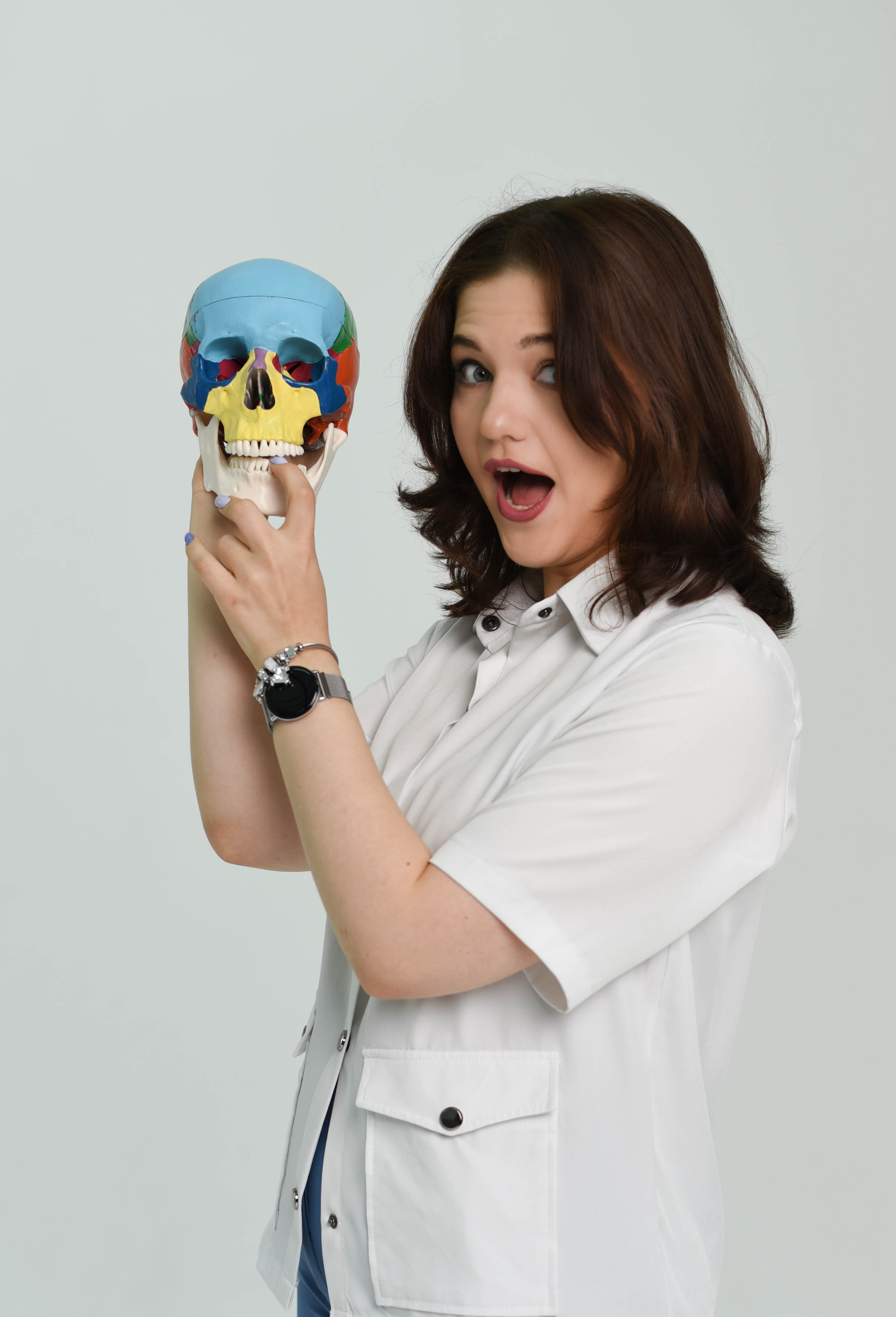 Студийная съемка для блога врача. Женский и семейный фотограф Людмила Богачкина