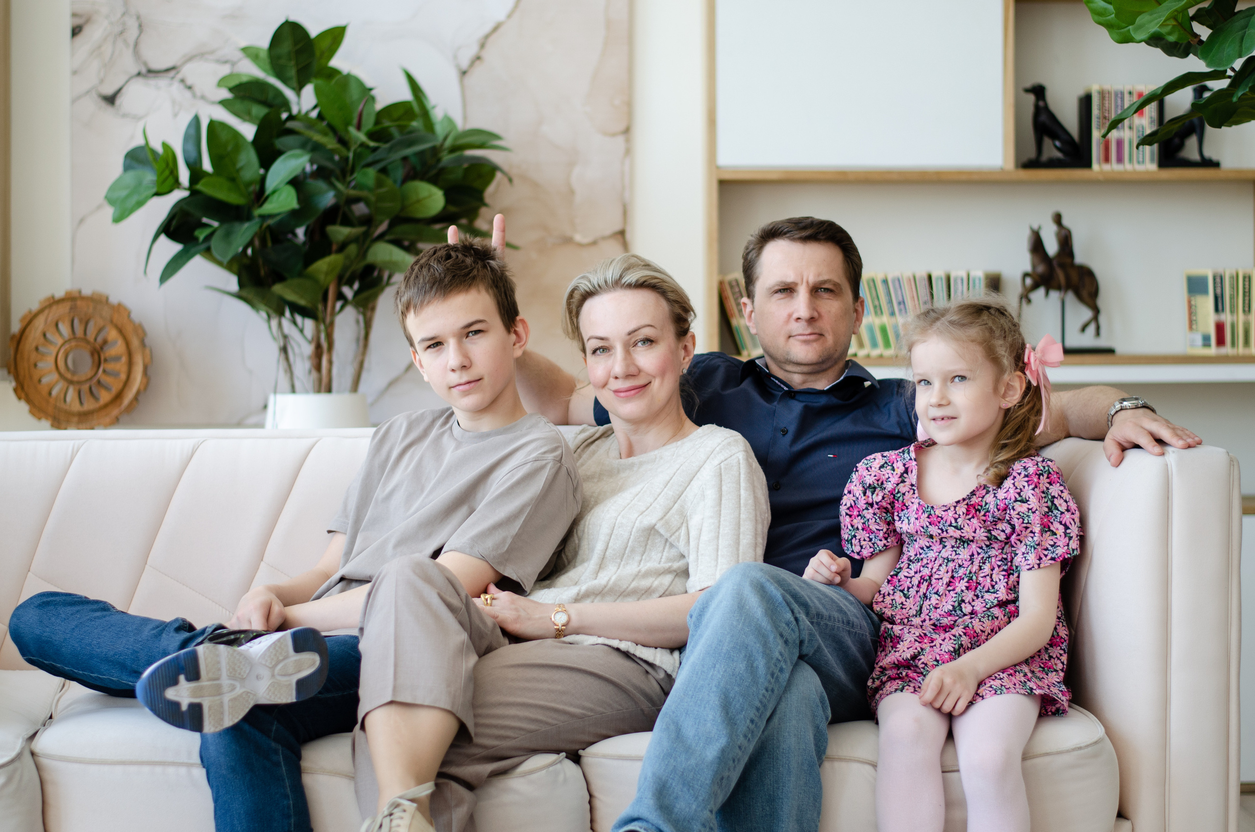 Семейная фотосессия в Москве