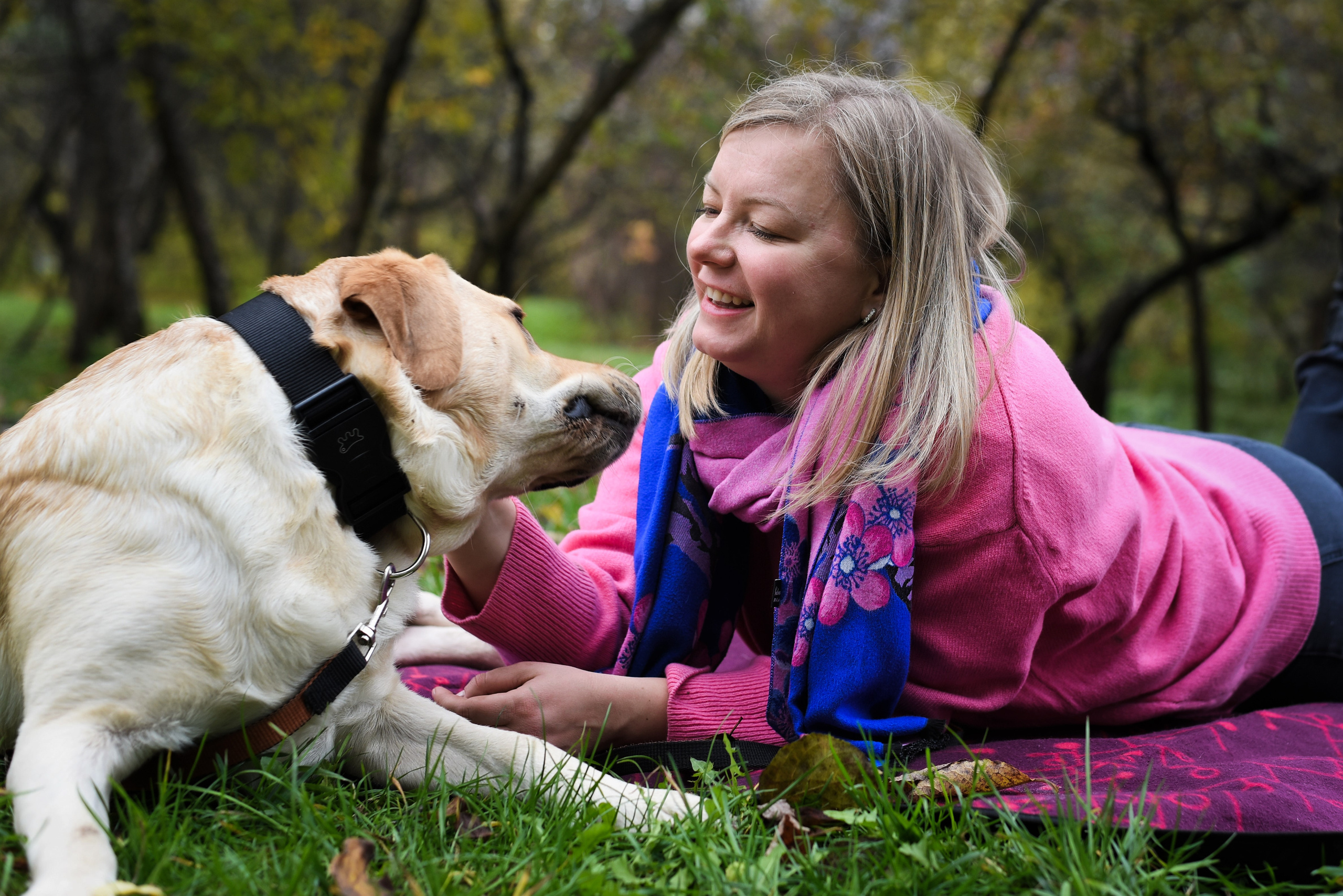 Фотопрогулка в парке с животными. Женский и семейный фотограф Людмила Богачкина