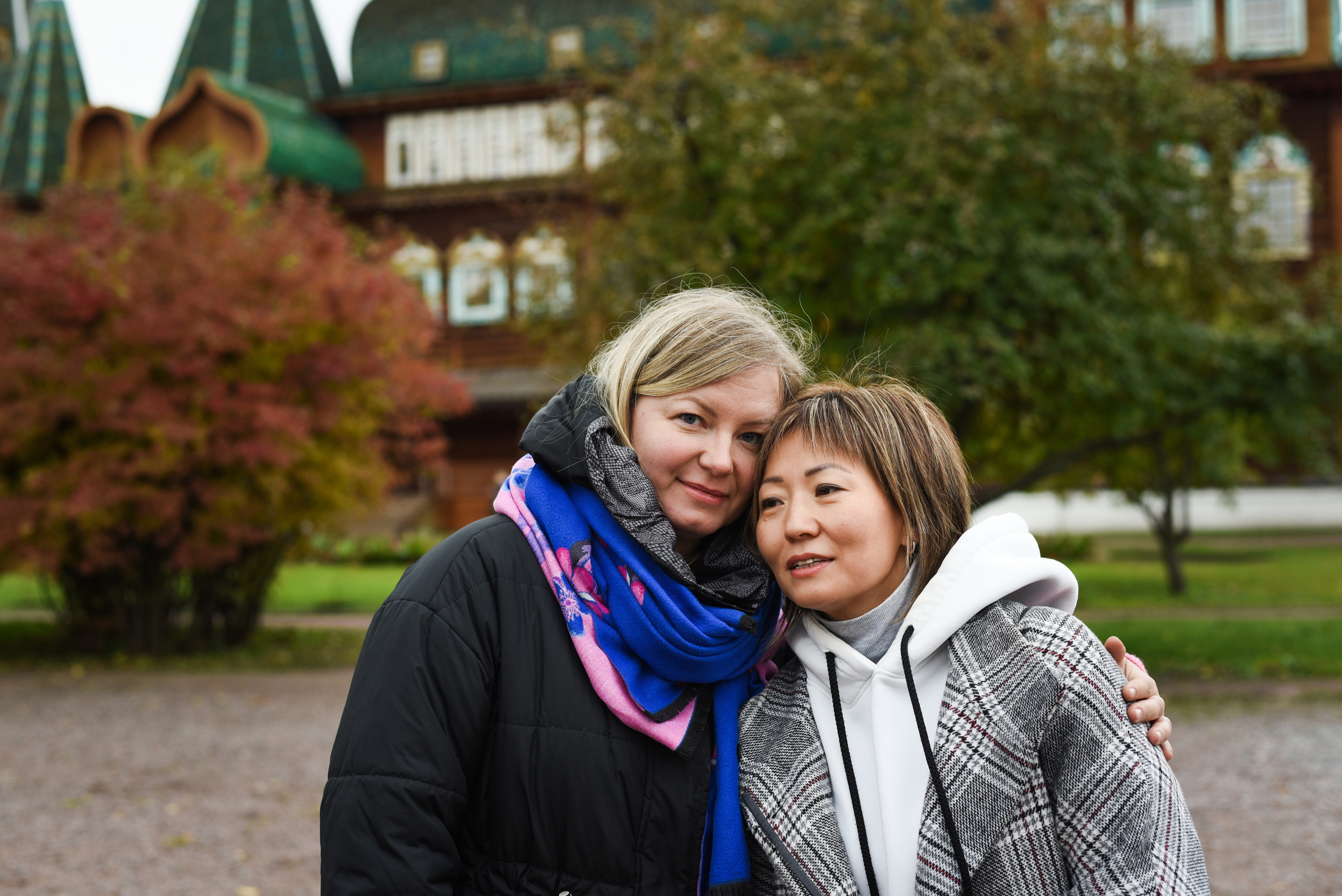 Фотопрогулка в парке с животными. Женский и семейный фотограф Людмила Богачкина