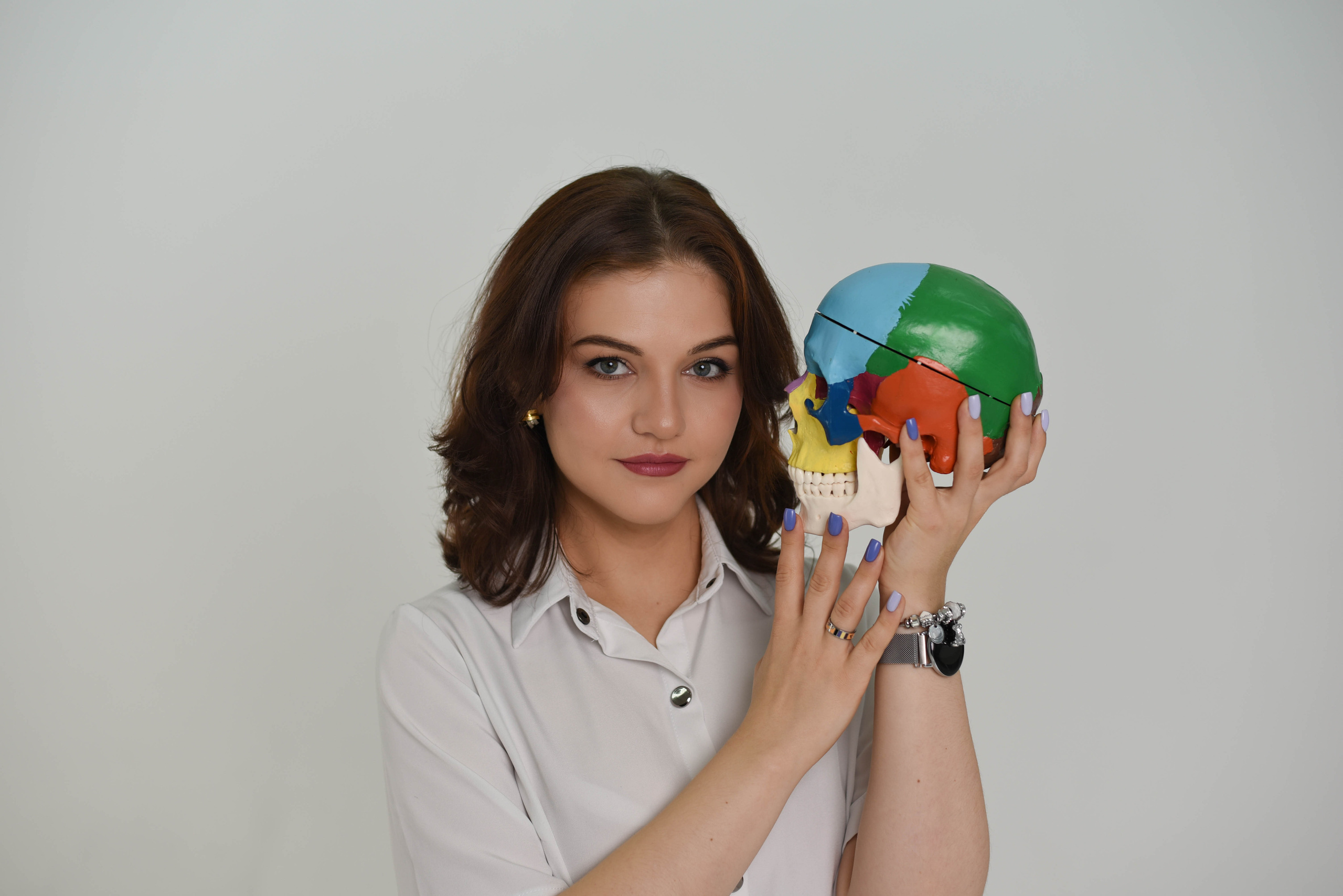 Студийная съемка для блога врача. Женский и семейный фотограф Людмила Богачкина