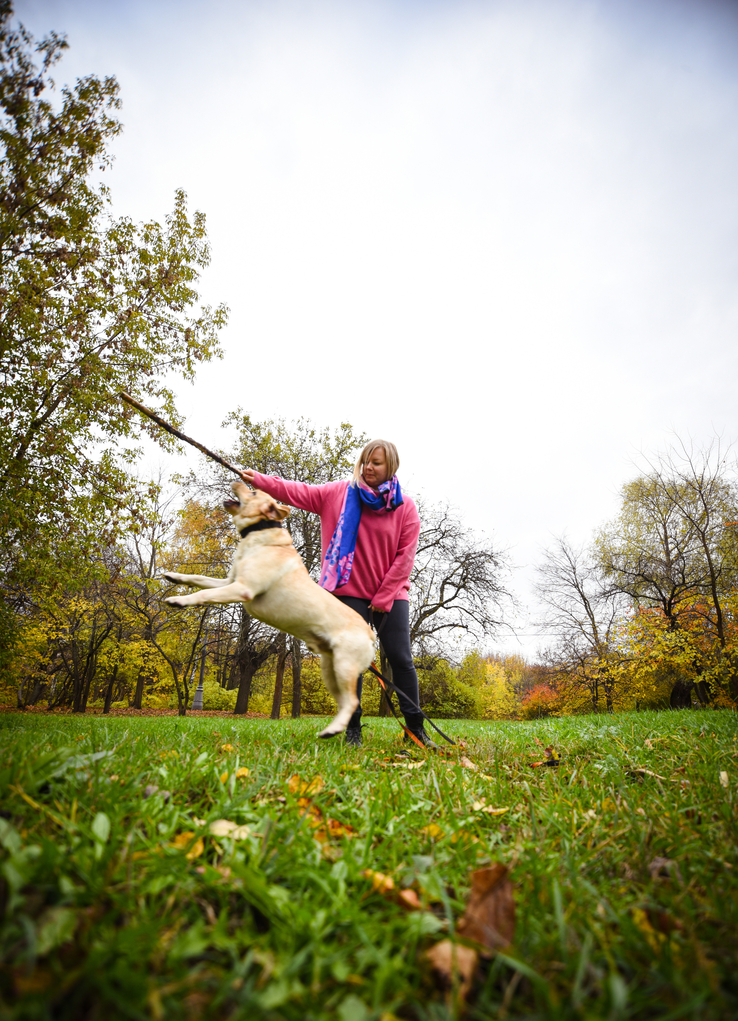 Фотопрогулка в парке с животными. Женский и семейный фотограф Людмила Богачкина