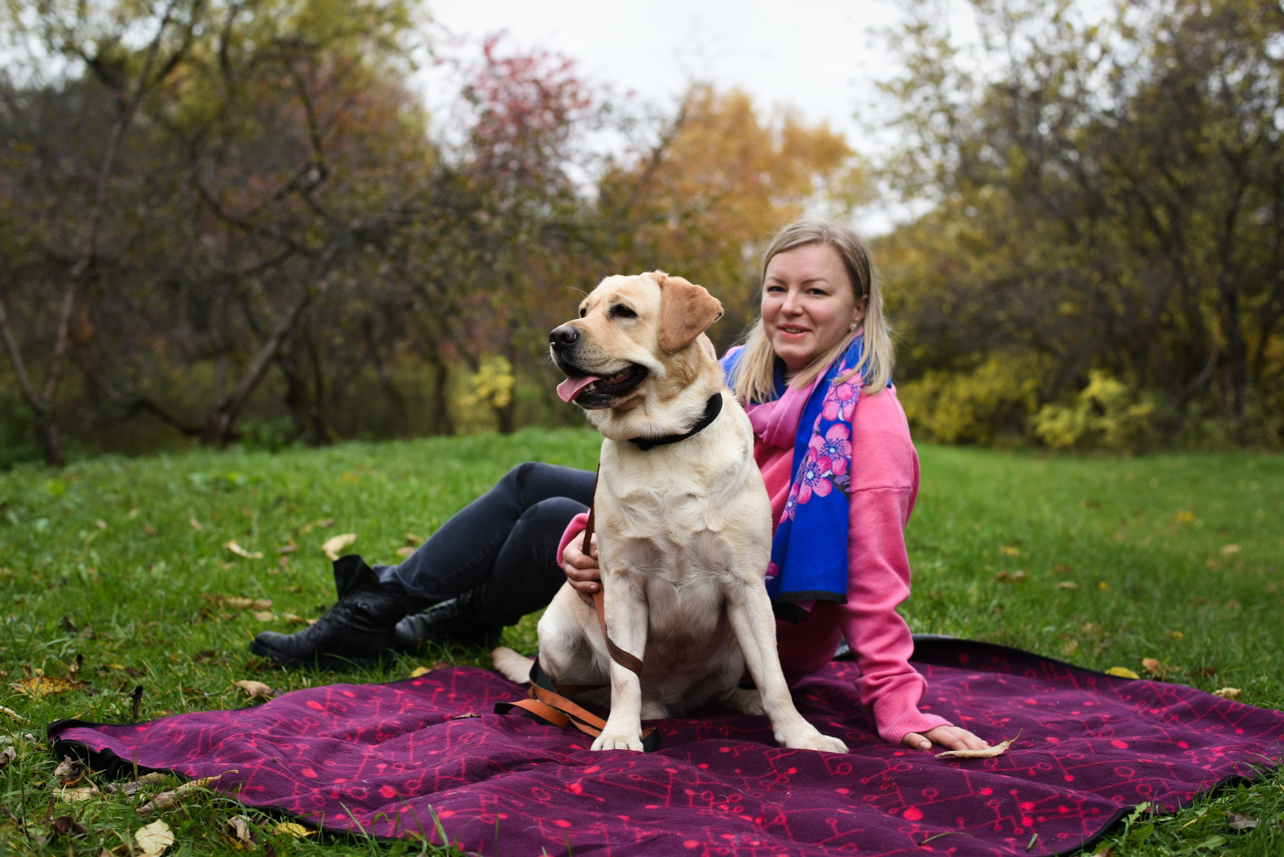 Фотопрогулка в парке с животными. Женский и семейный фотограф Людмила Богачкина