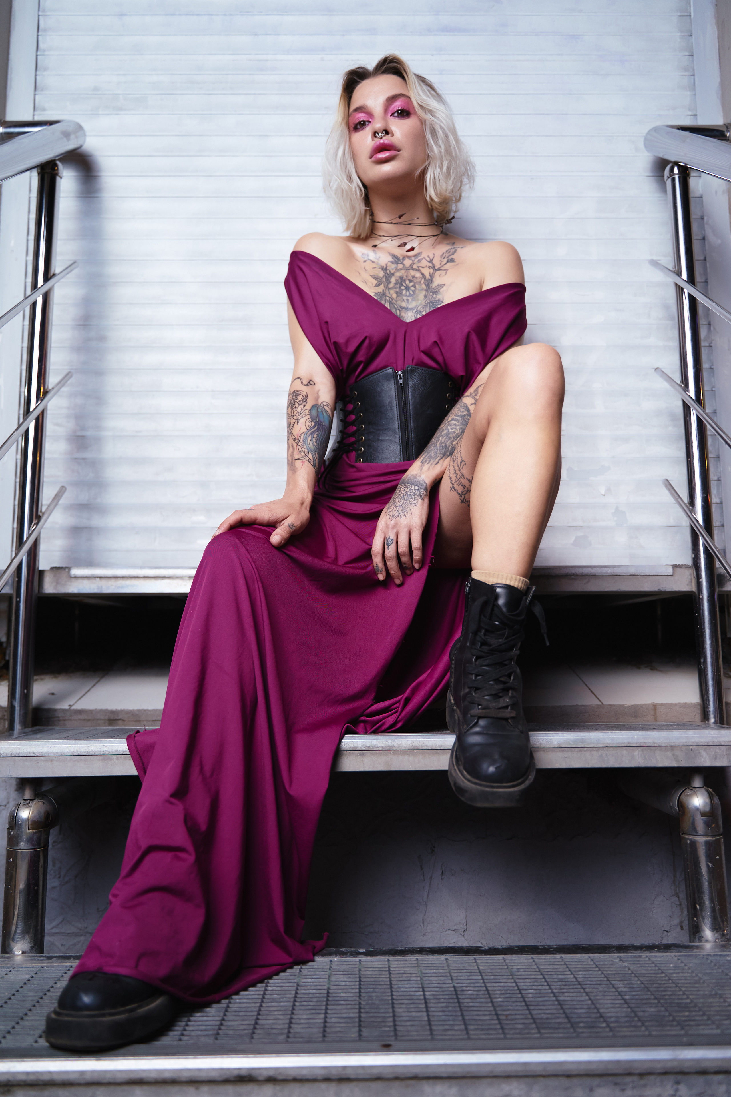 Вечерний стрит с Настей. Фотограф в Москве Михаил Елизарьев