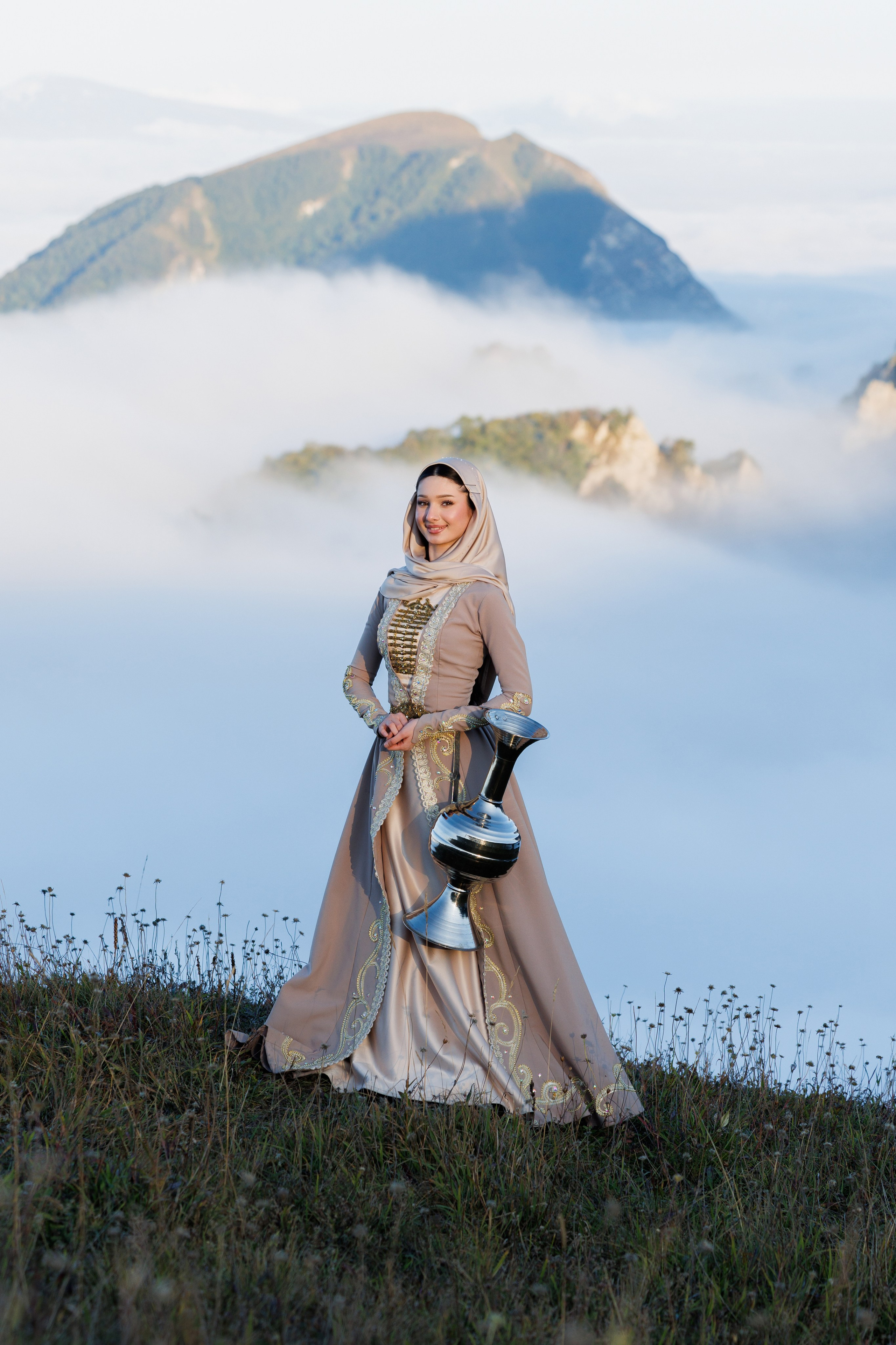 Фотосессия в Галанчоже с Анжелиной Дудаевой. Taysumoff