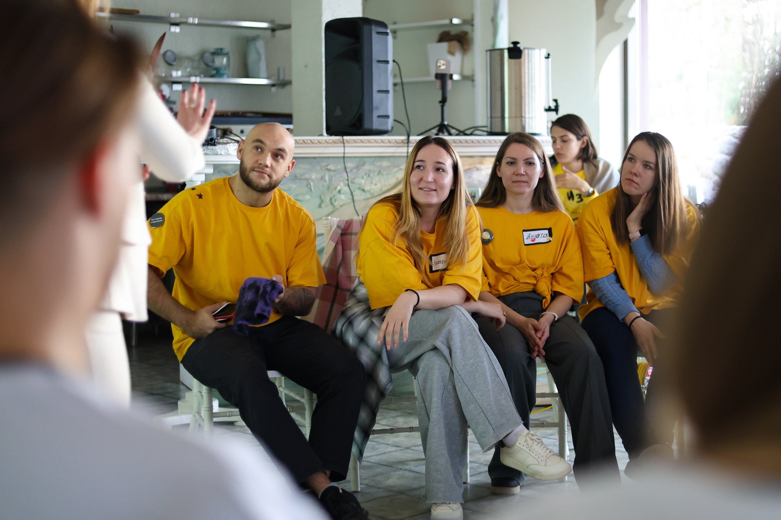 Тиндер смена в лагере для взрослых «Изи». Фотограф Дарья Попова