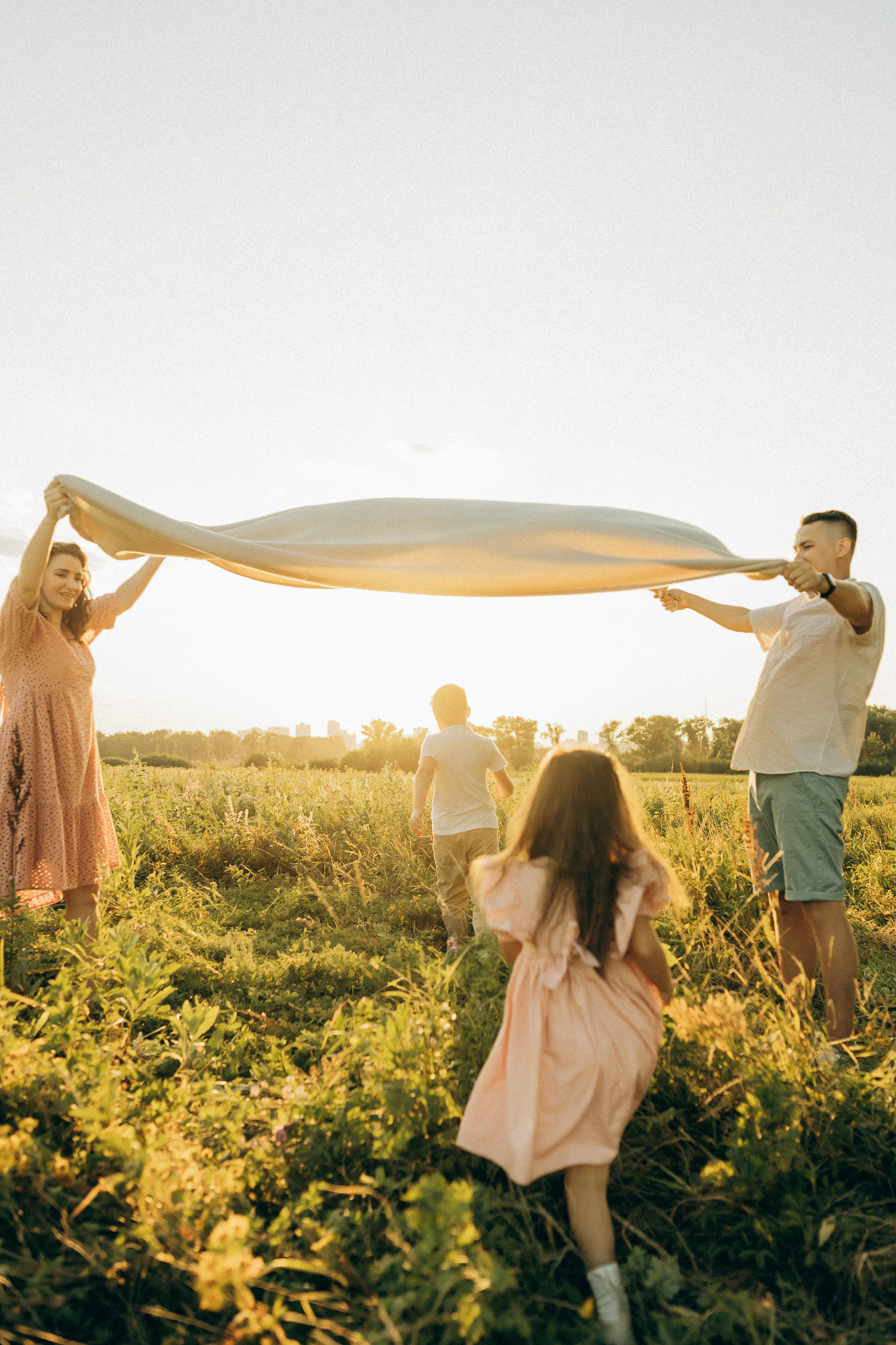Наташа, Денис, Мирон и Алена. Семейный фотограф и детский фотограф в Волгограде Алеся Бутакова — дет