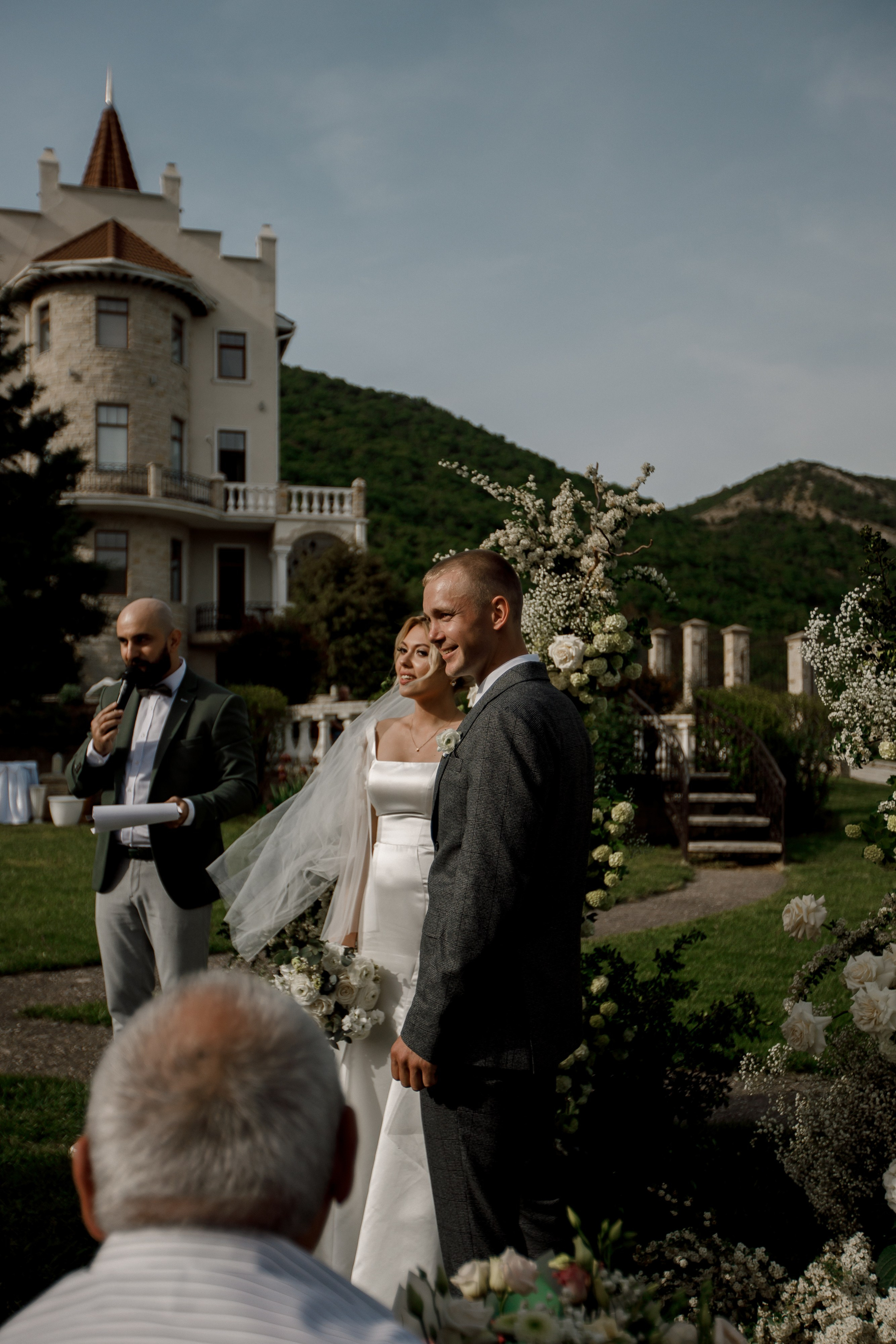 Денис и Алина. Белый замок. Фотограф Анна Лейман. Севастополь