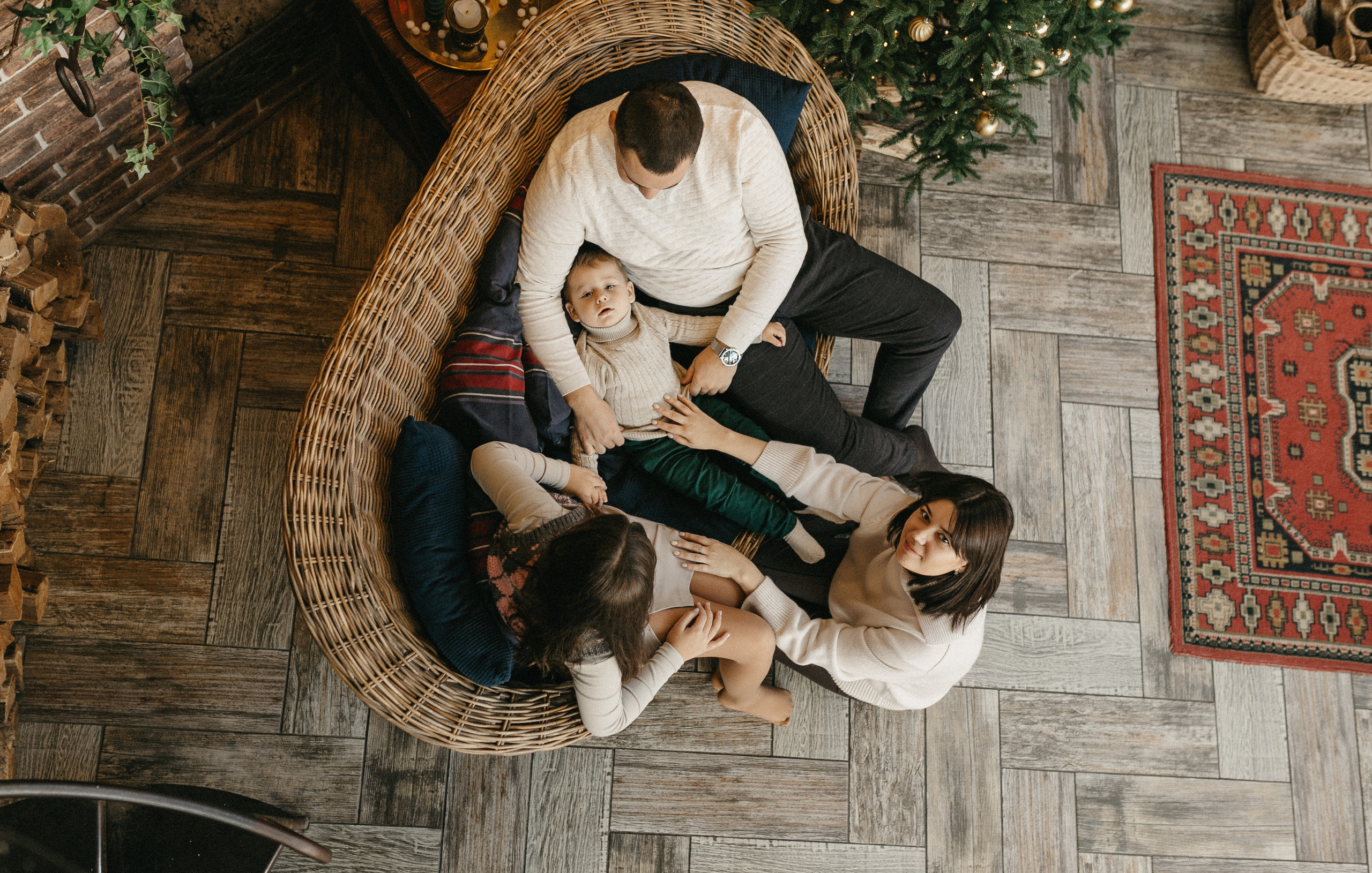 Семья Жанны и Антона с Ксюшей и Марком. Семейный фотограф в г. Ростову-на-Дону Козлова Евгения