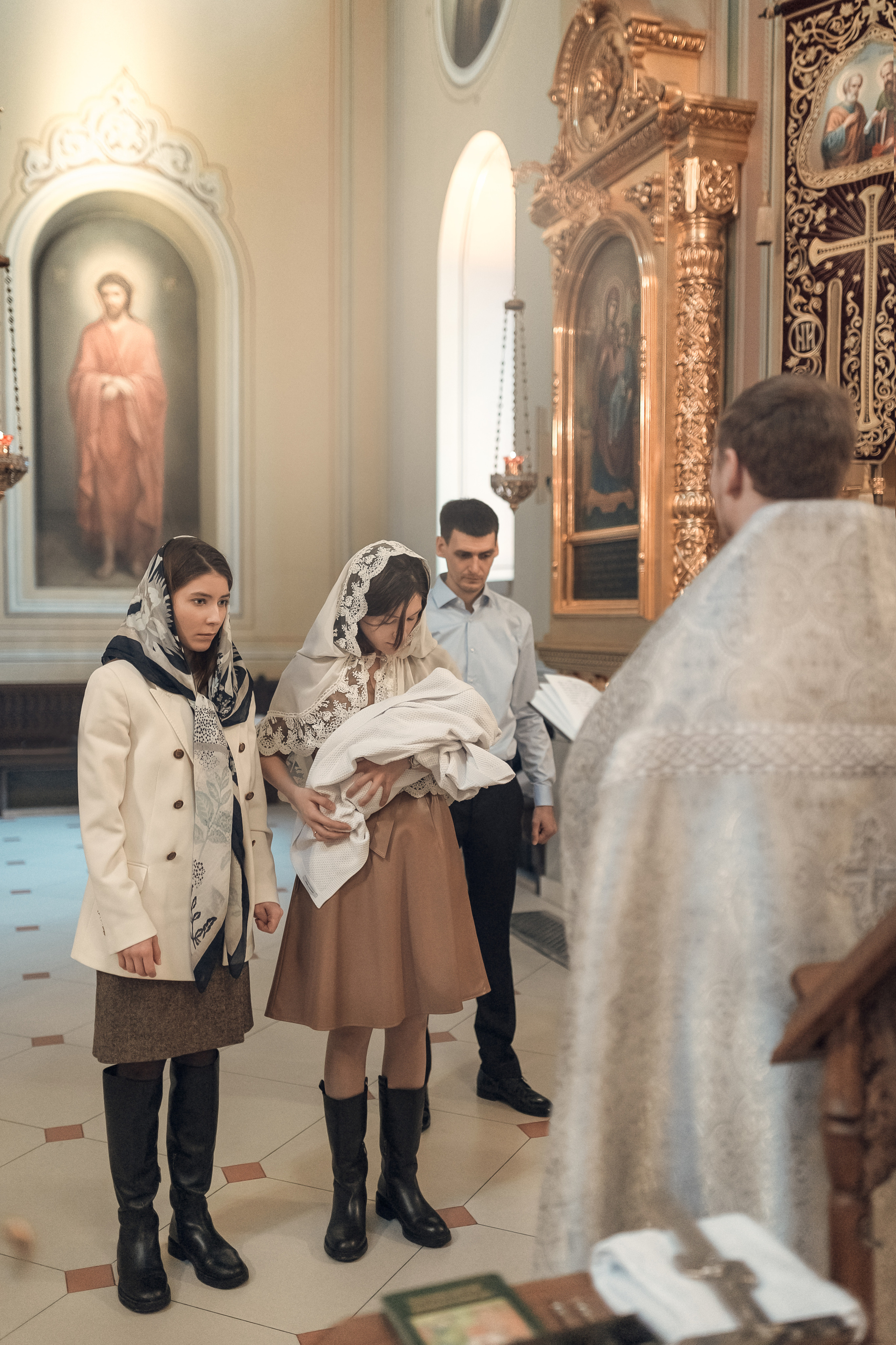 Крещение Софии. Семейный фотограф в г. Ростову-на-Дону Козлова Евгения