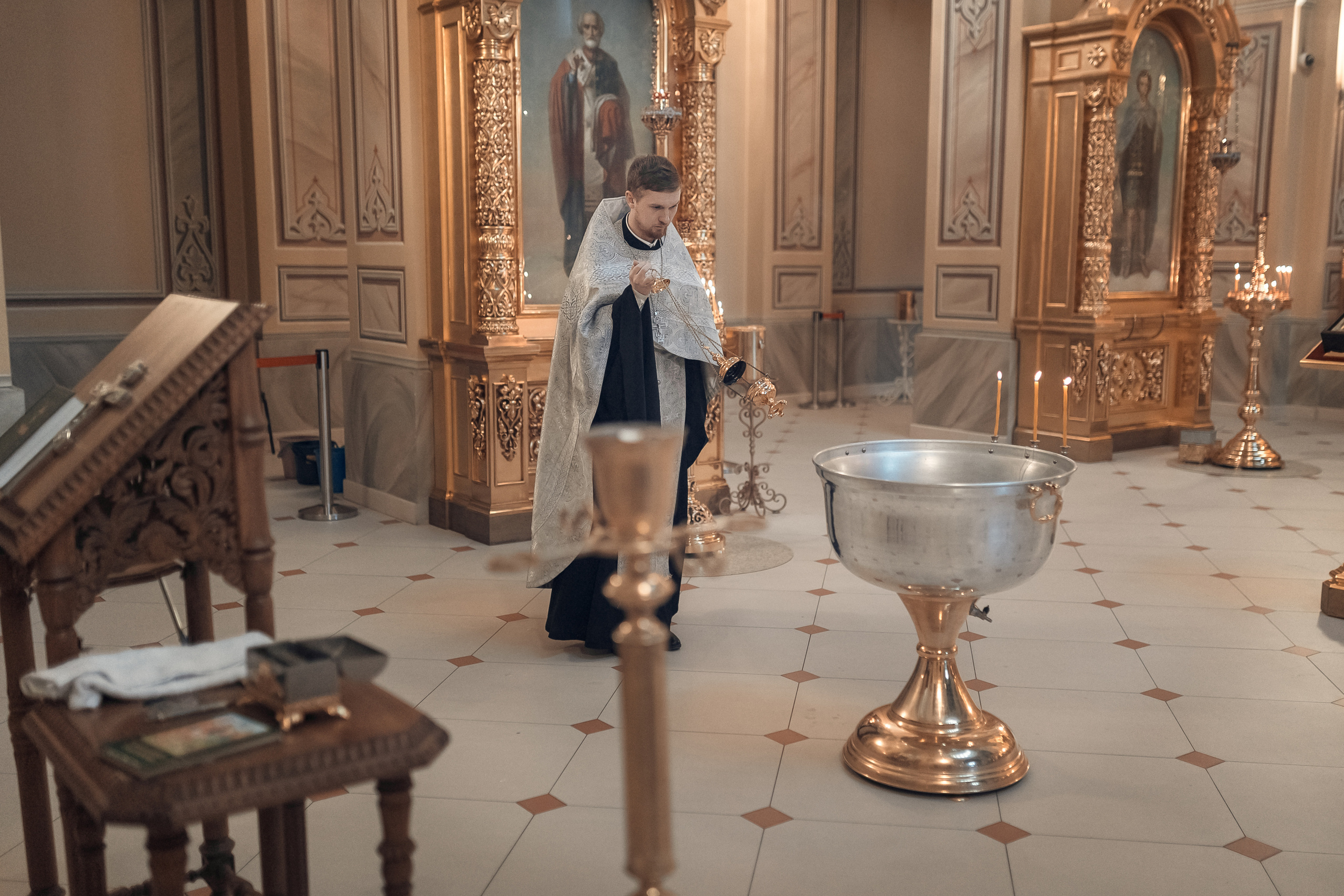 Крещение Софии. Семейный фотограф в г. Ростову-на-Дону Козлова Евгения