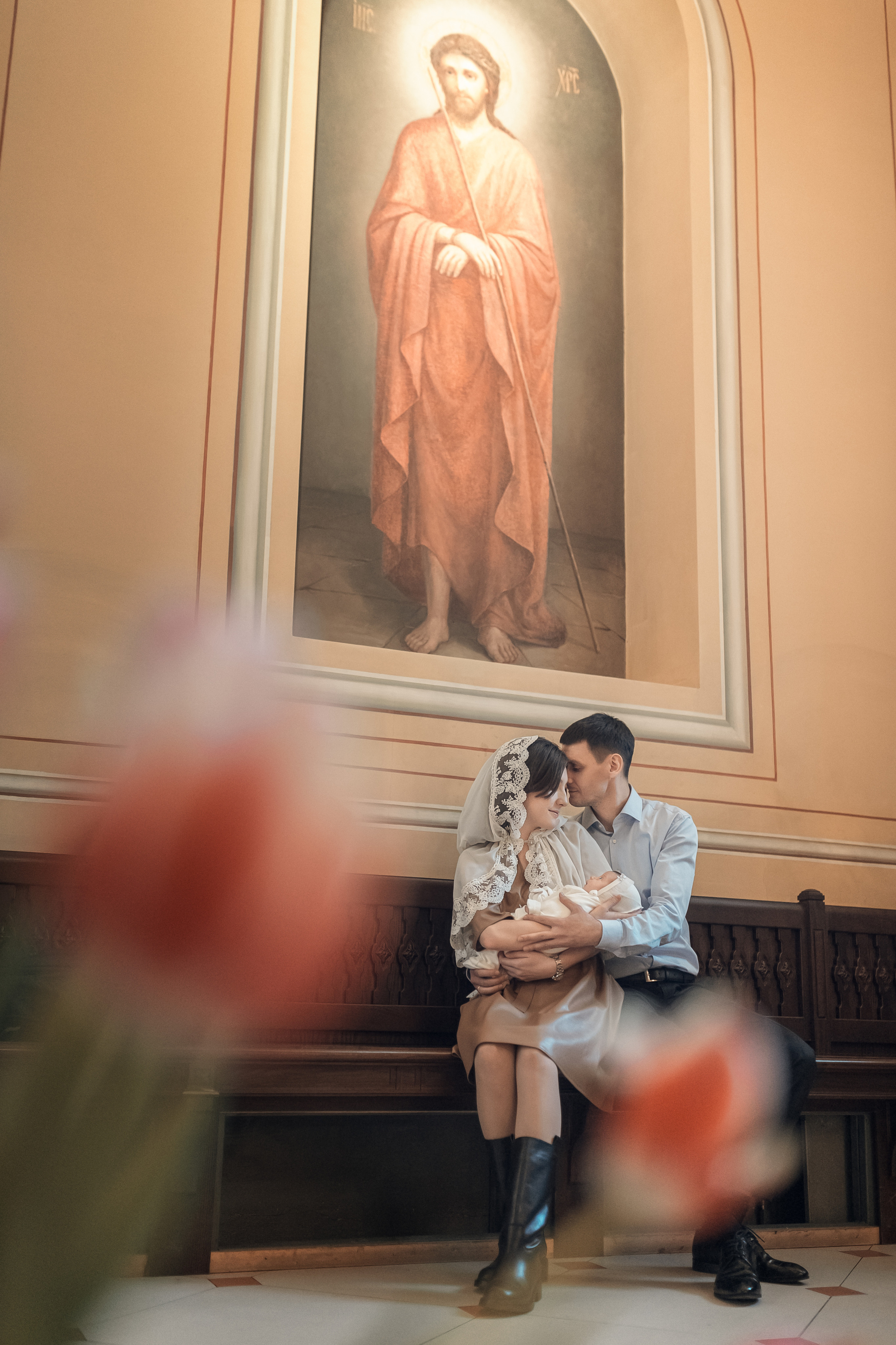 Крещение Софии. Семейный фотограф в г. Ростову-на-Дону Козлова Евгения