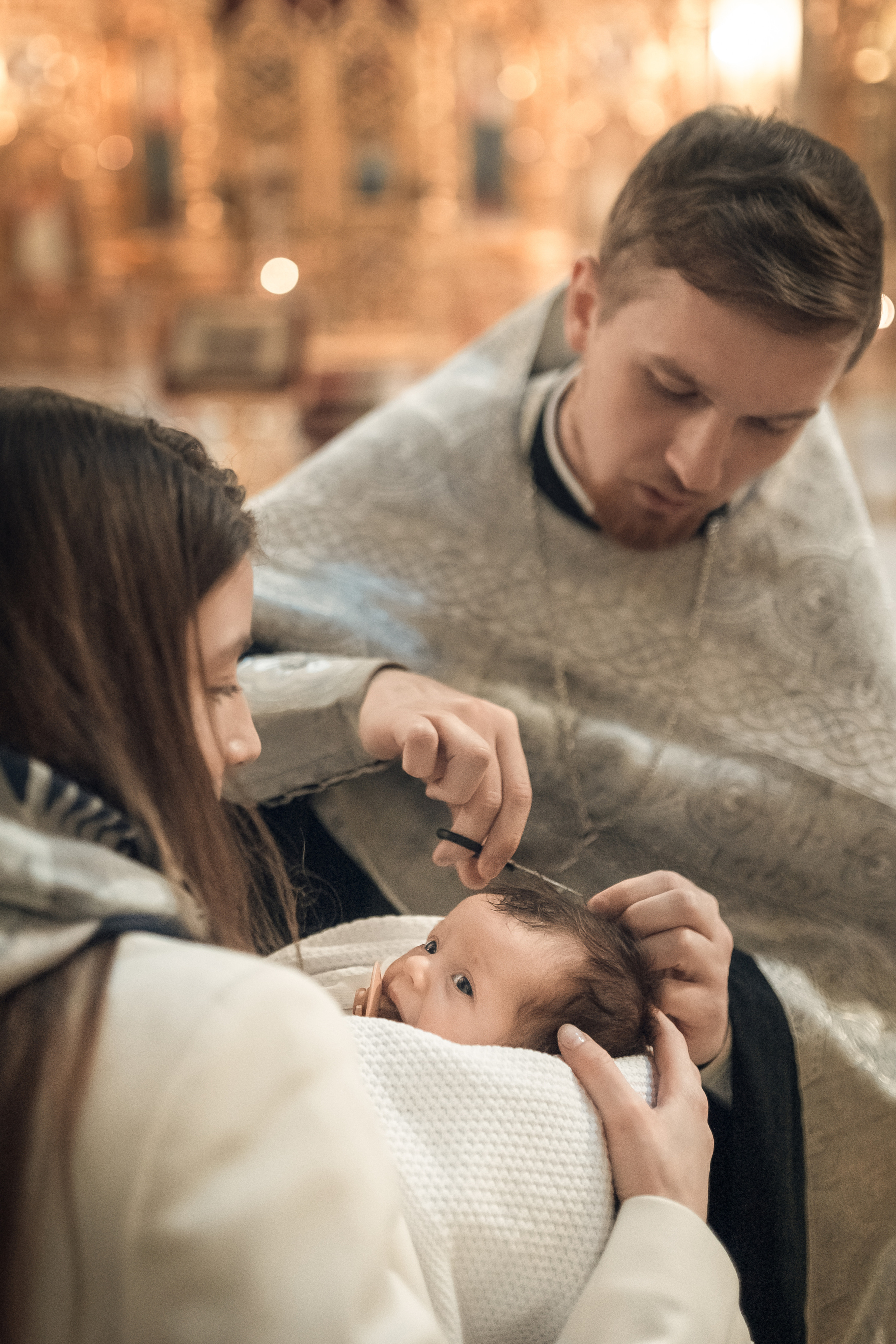 Крещение Софии. Семейный фотограф в г. Ростову-на-Дону Козлова Евгения