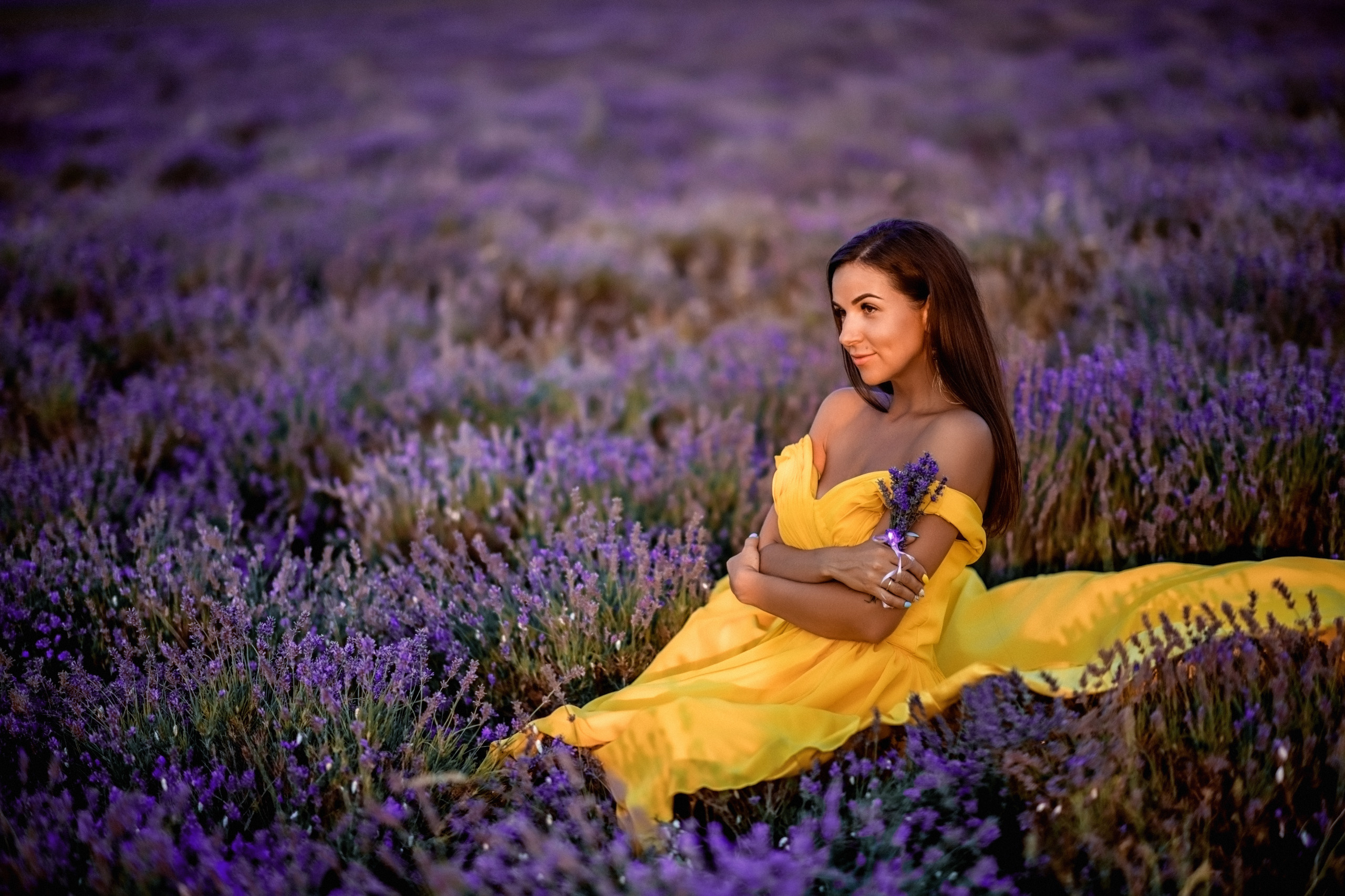 Фотосессия в лаванде. Свадебный и семейный фотограф и видеограф, Крым, Москва, Санкт -Петербург