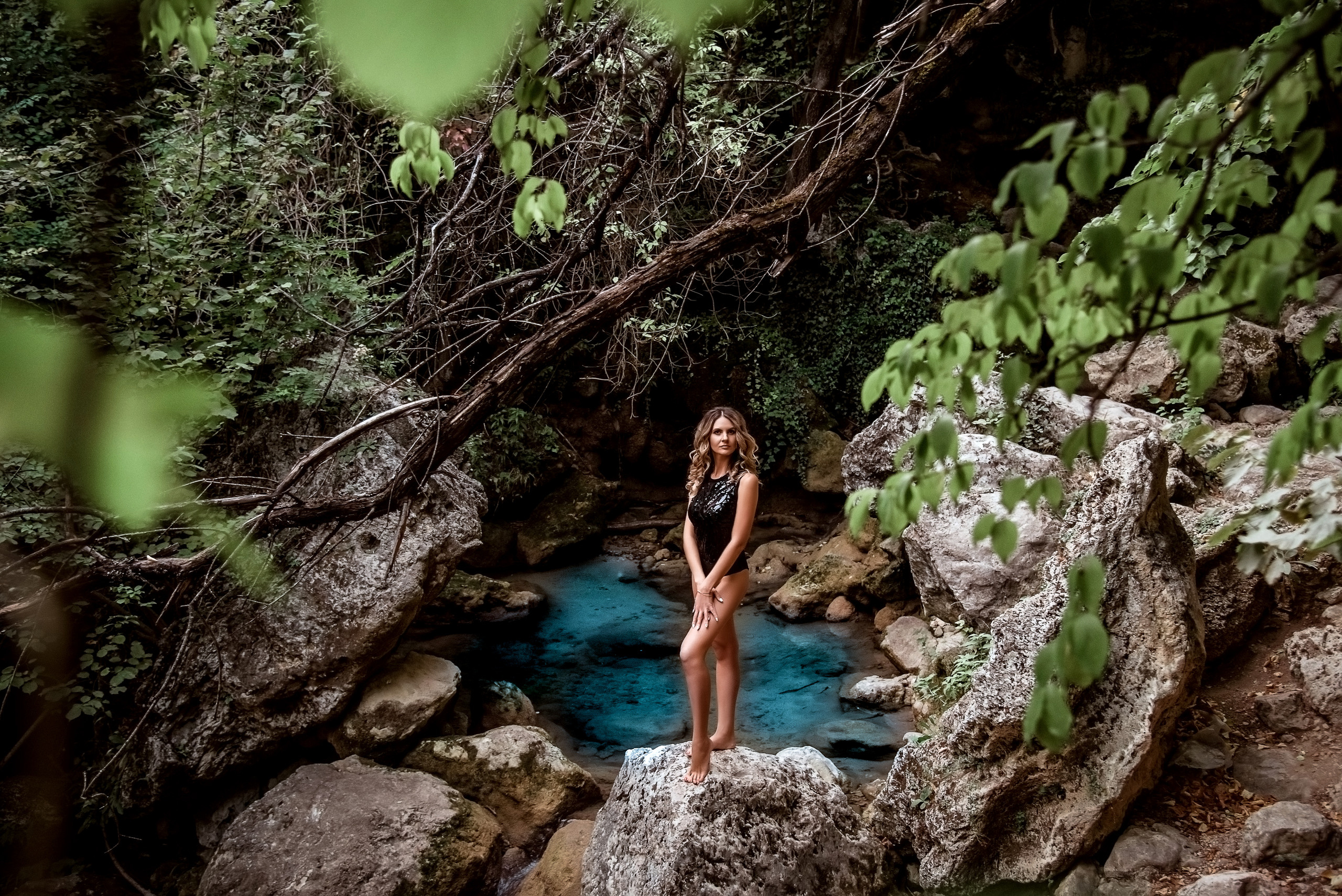 Фотосессия на водопадах. Свадебный и семейный фотограф и видеограф, Крым, Москва, Санкт -Петербург