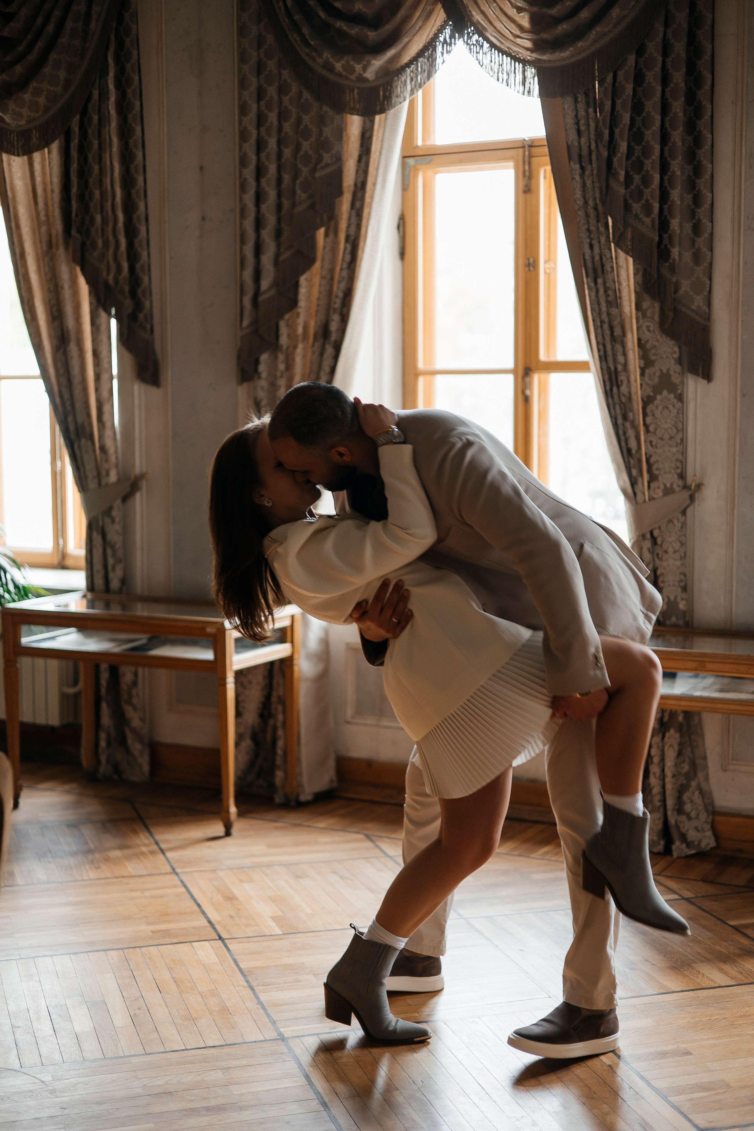 Анастасия и Мостафа (библиотека + прогулка). Фотограф в Москве Екатерина Потапова