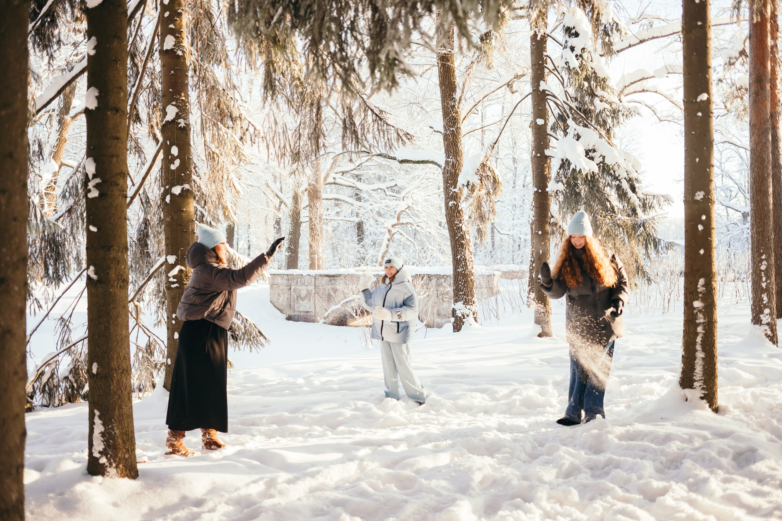 ЮЛЯ, НАСТЯ И ЖЕНЯ. Семейный Фотограф в Санкт-Петербурге Пушкин Анастасия Дьяконенкова