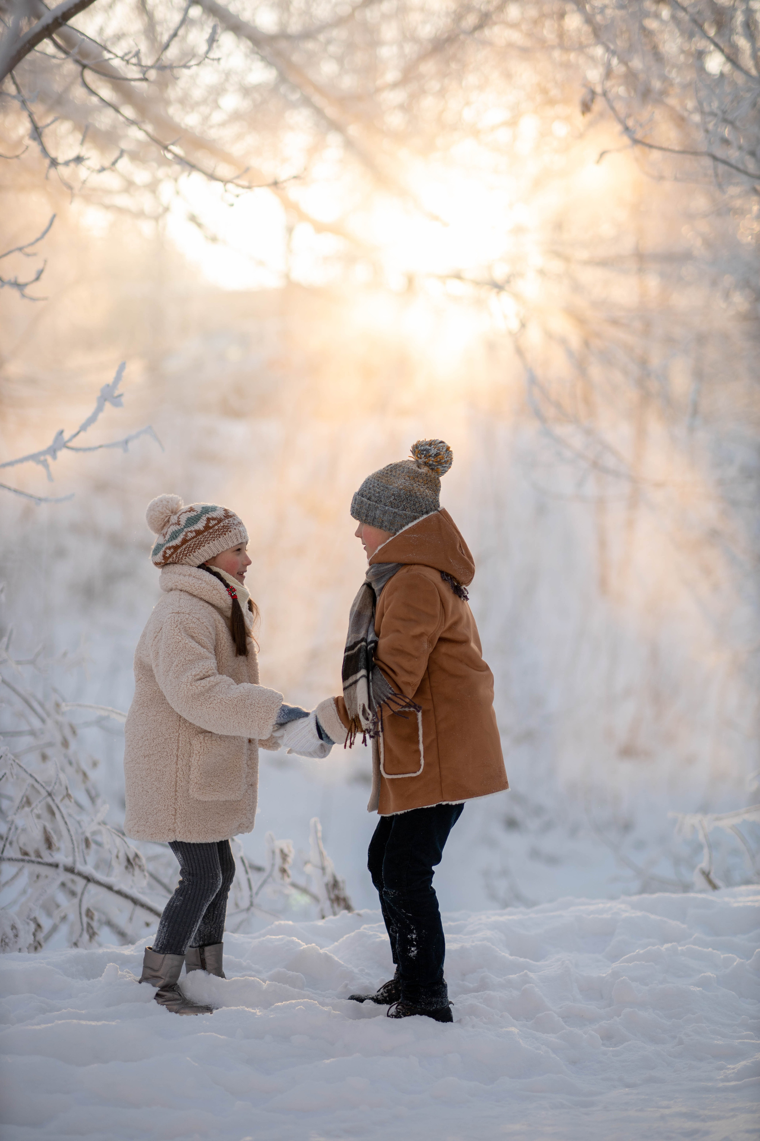 Зимняя прогулка. Детский и семейный фотограф в Твери Ольга Крестьянинова