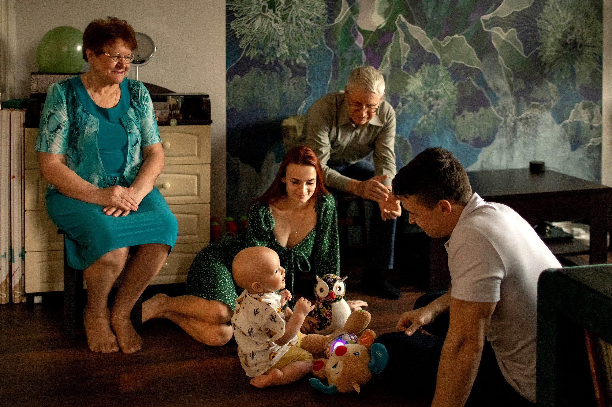 Ванечке годик. Детский и семейный фотограф в Твери Ольга Крестьянинова