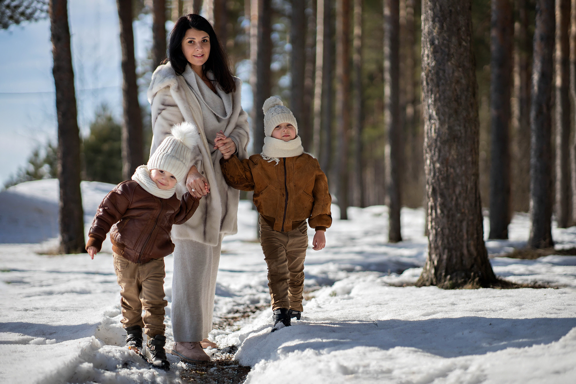 Почти весна. Детский и семейный фотограф в Твери Ольга Крестьянинова