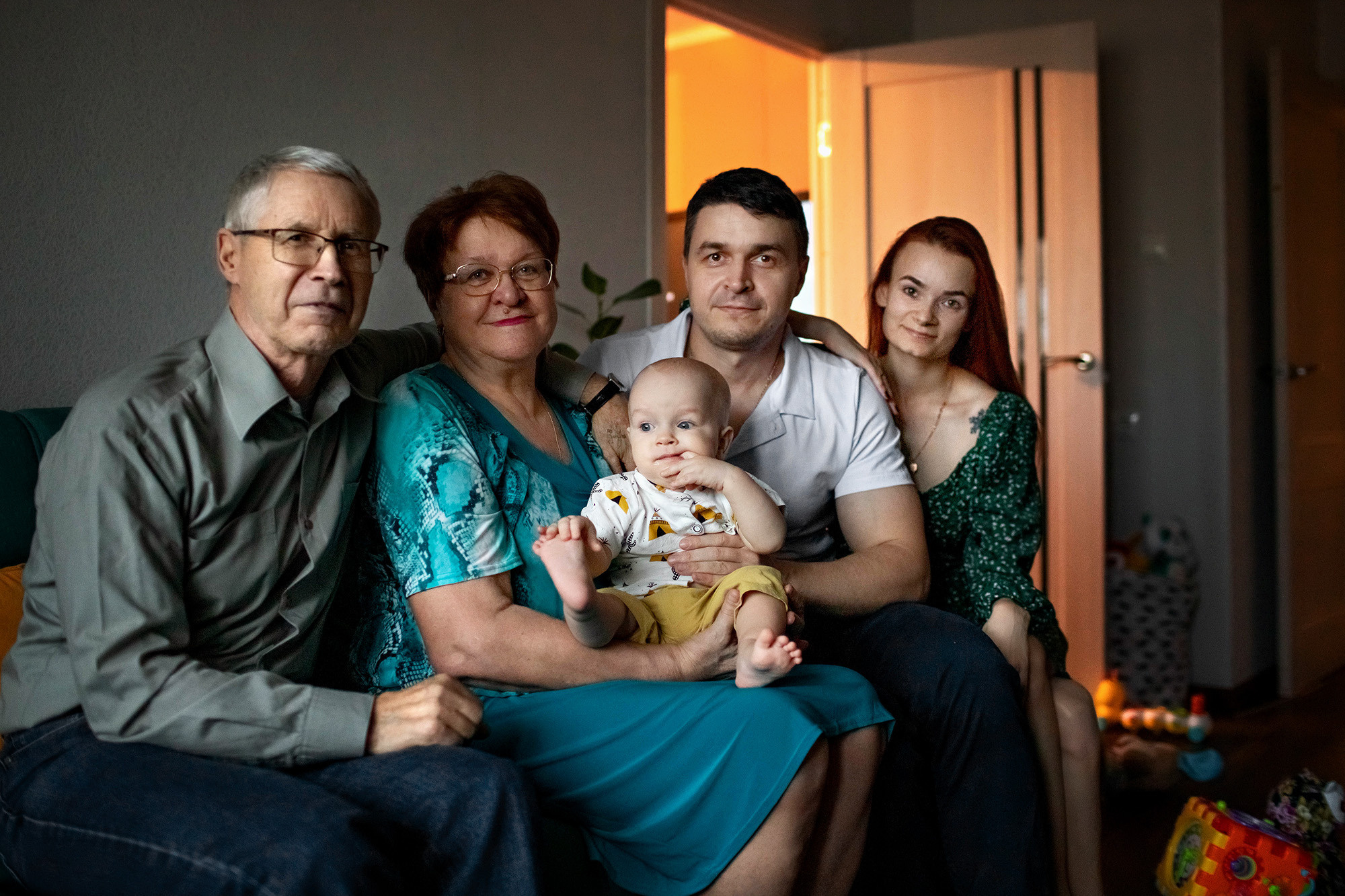 Ванечке годик. Детский и семейный фотограф в Твери Ольга Крестьянинова