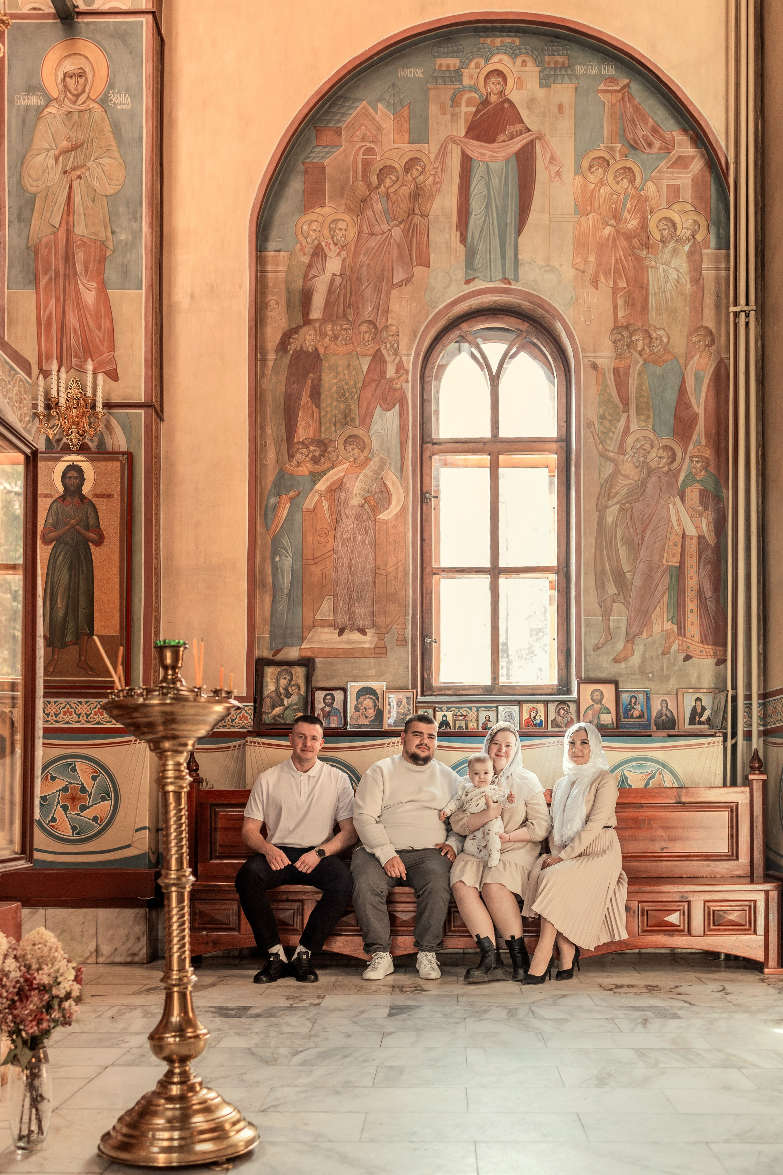 Таинство Крещение Евсевии. ТОП Фотограф на Крещение и Венчание Железногорск Алексей Мещеряков