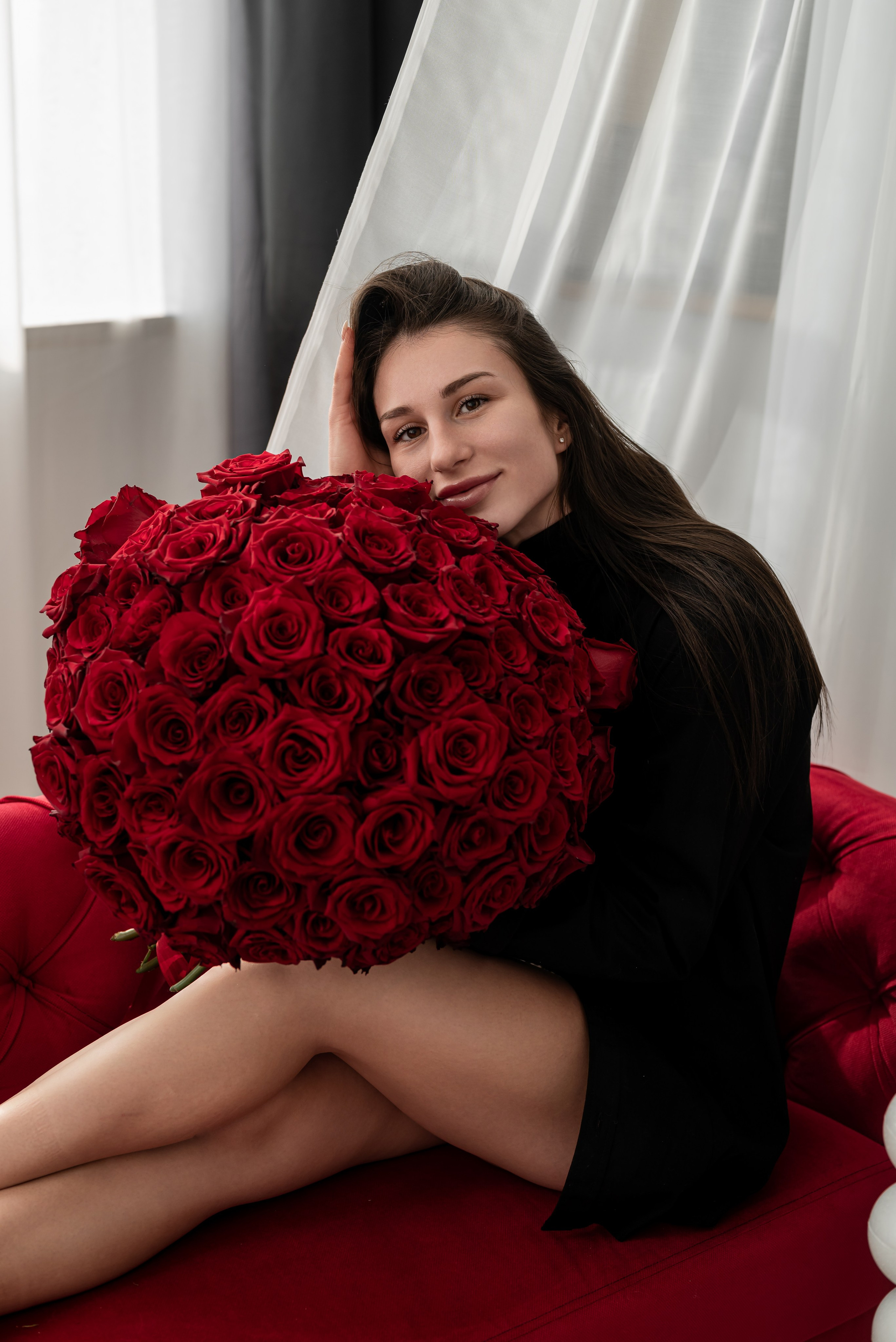 Фотопроект *101 красная роза* 2025 г. Фотограф в городе Салават