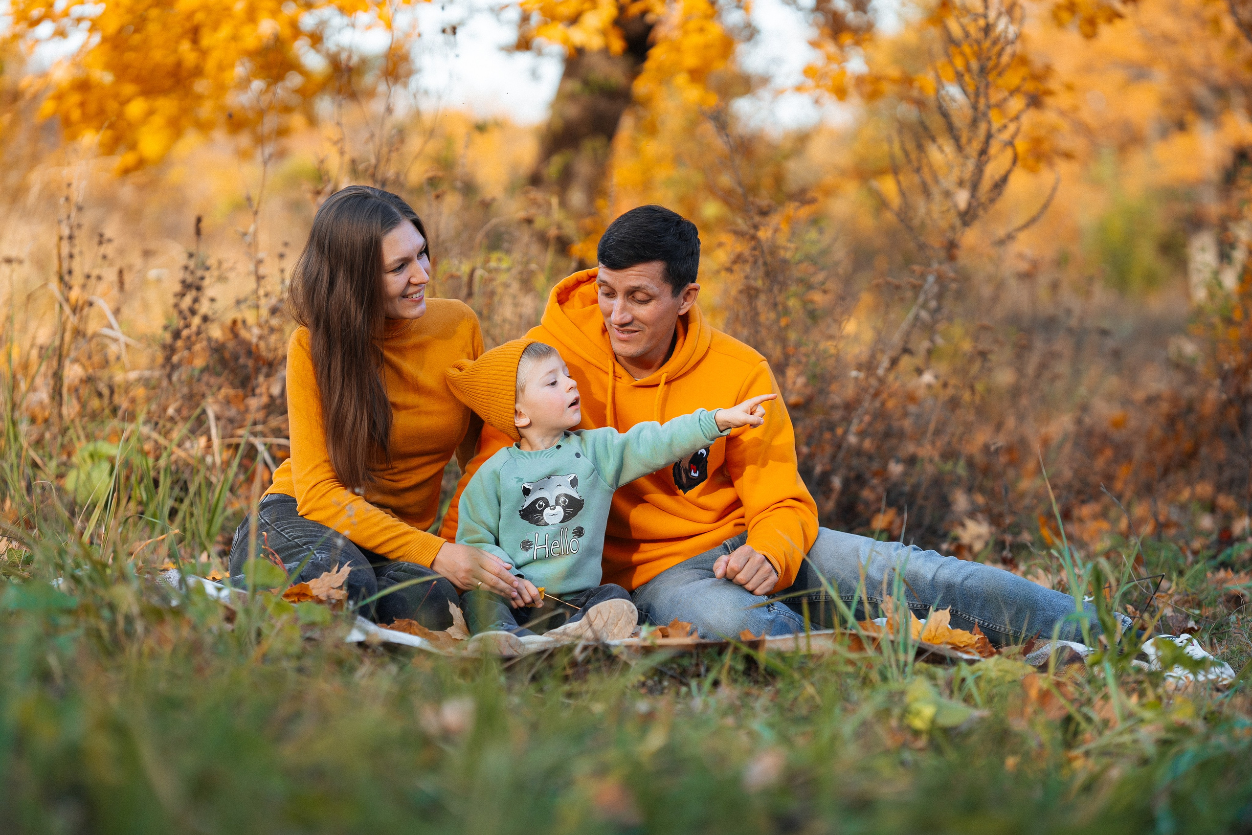 Золотая осень. Семейный и свадебный фотограф в Бугуруслане Екатерина Ронжина