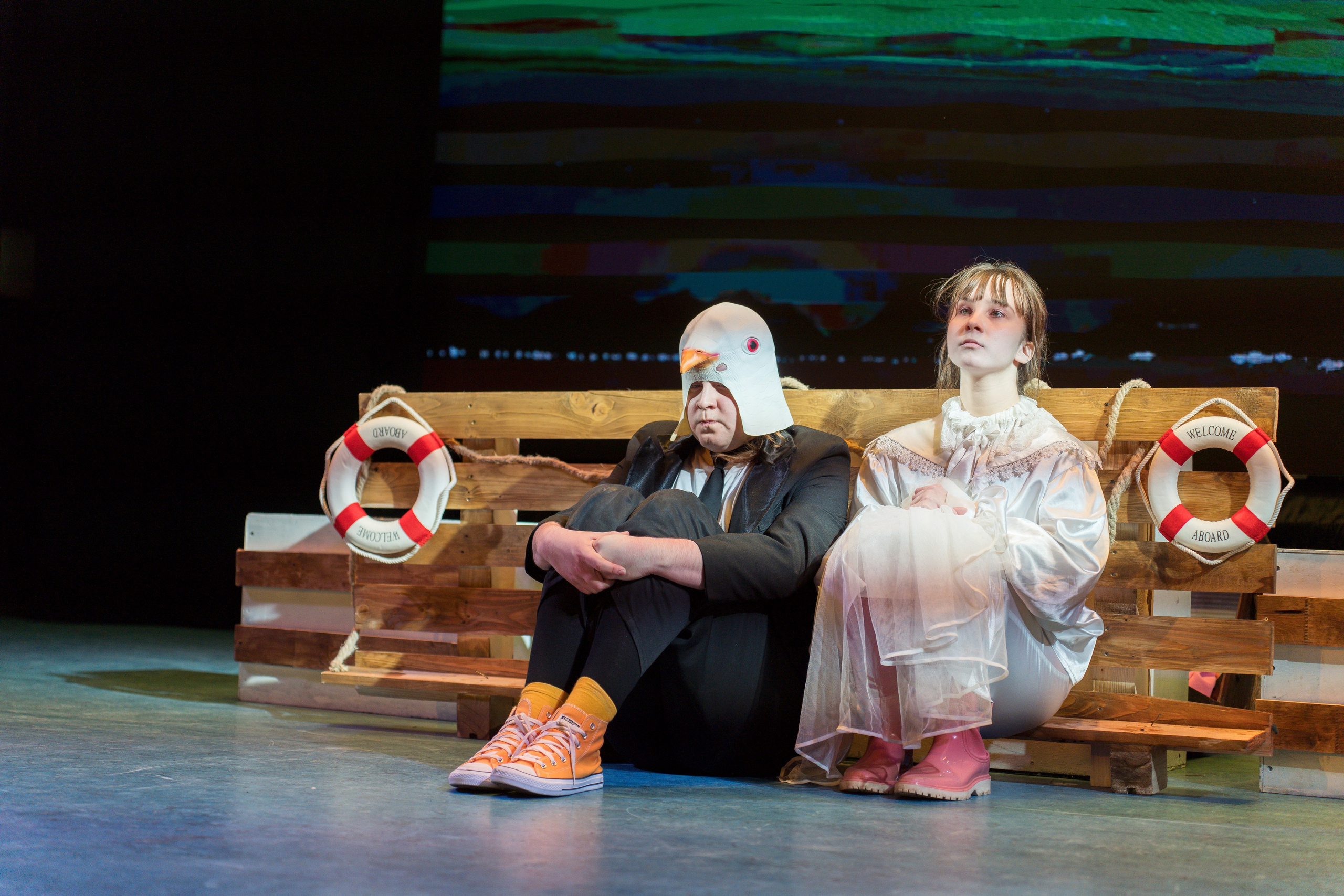 Спектакль «У ковчега в восемь». Репортажная съёмка в Санкт-Петербурге, Константин Петров