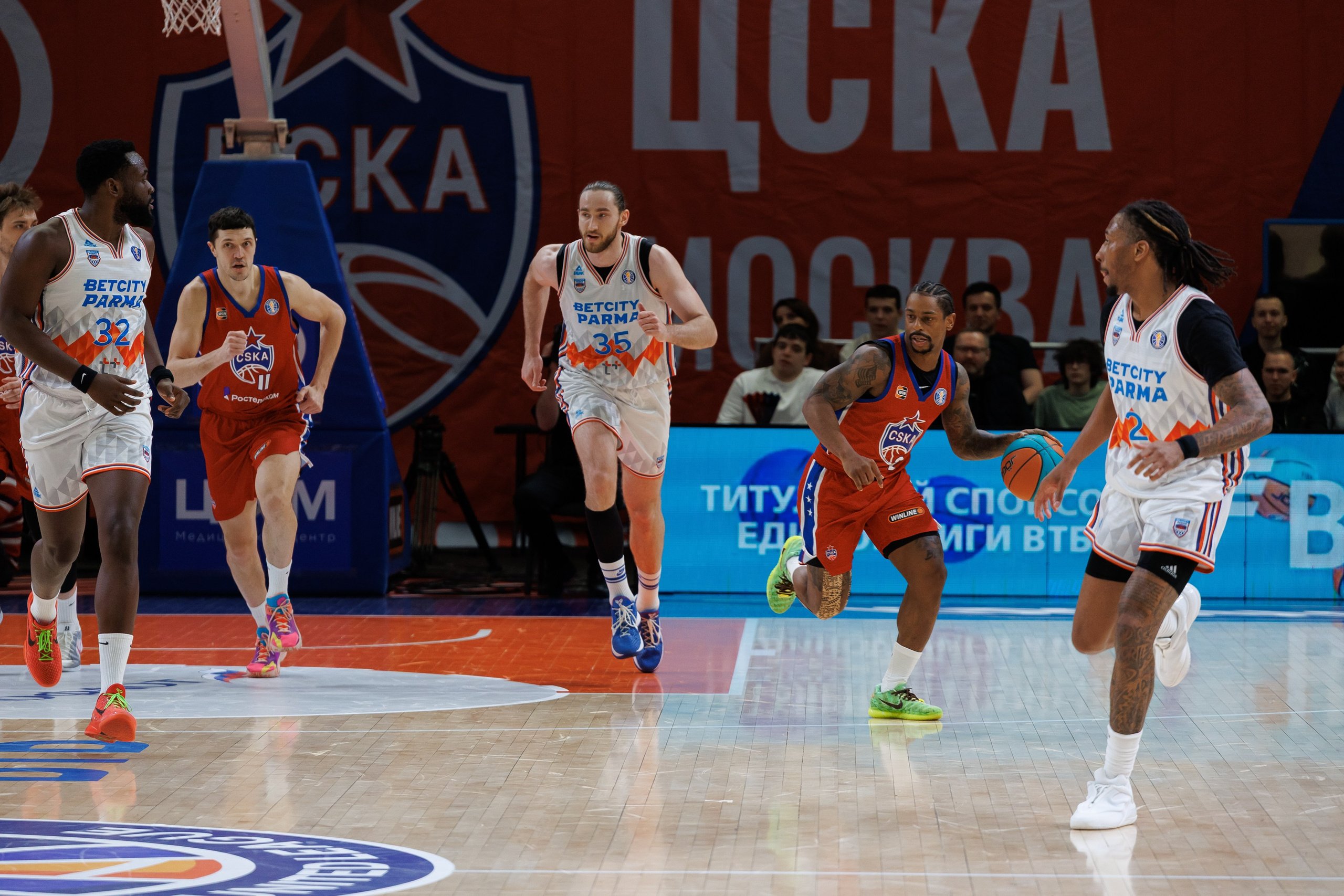 Баскетбол. ЦСКА — ПАРМА