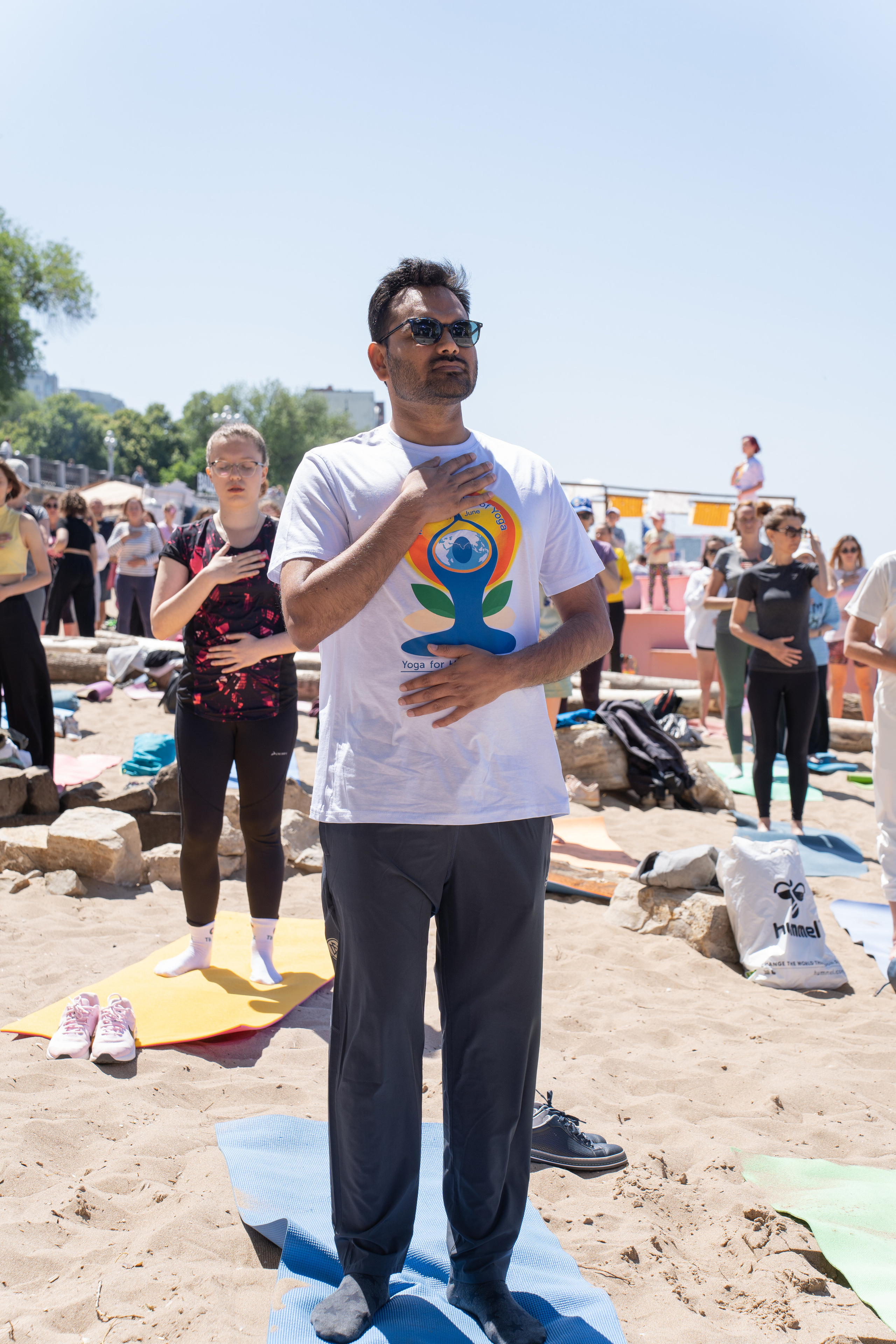 Репортажная съемка международный День йоги. Фотограф, Портретные, семейный, детский, индивидуальный, Козлова Юлия