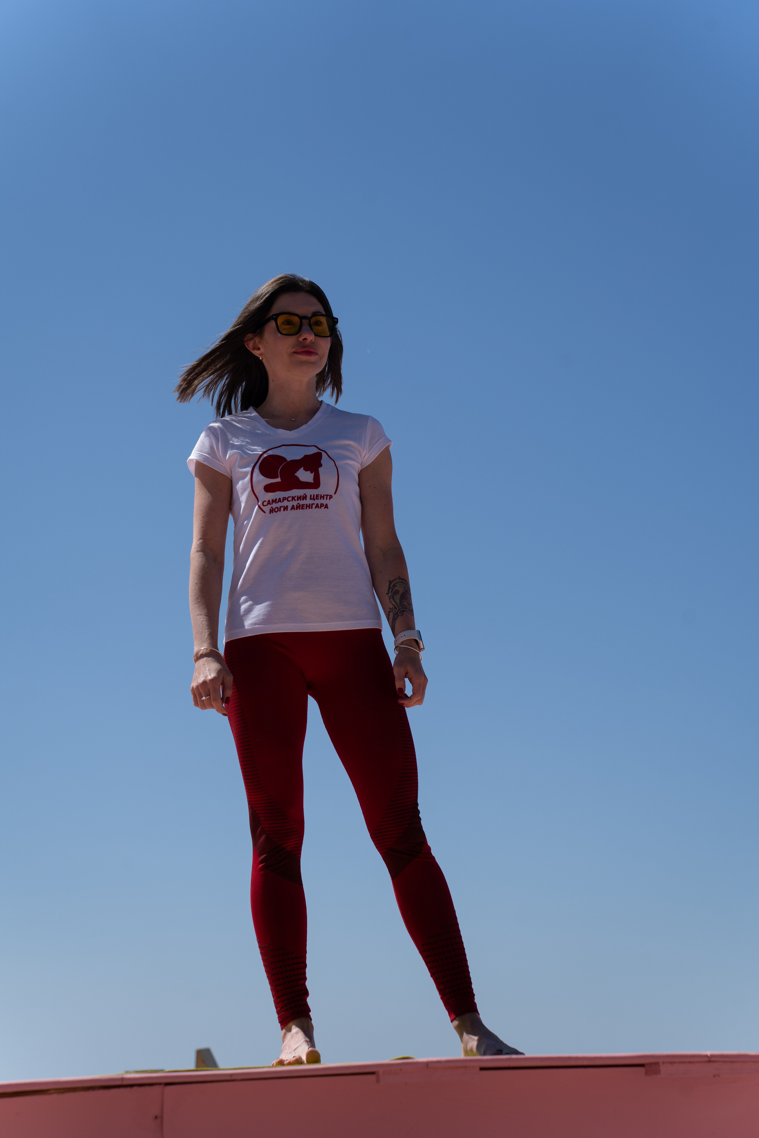 Репортажная съемка международный День йоги