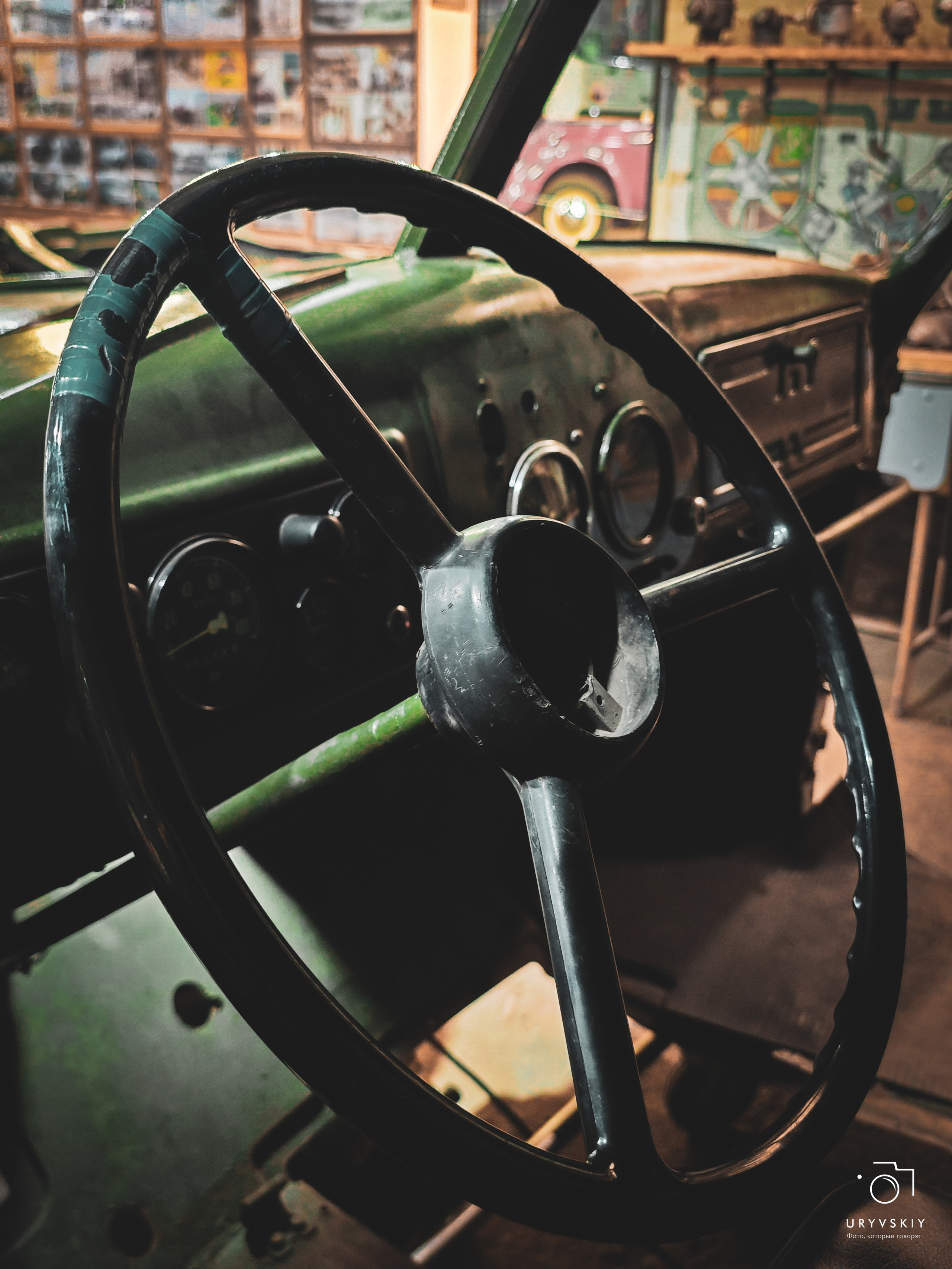 Музей ретро авто. Игорь Урывский. Фотограф Красноярск