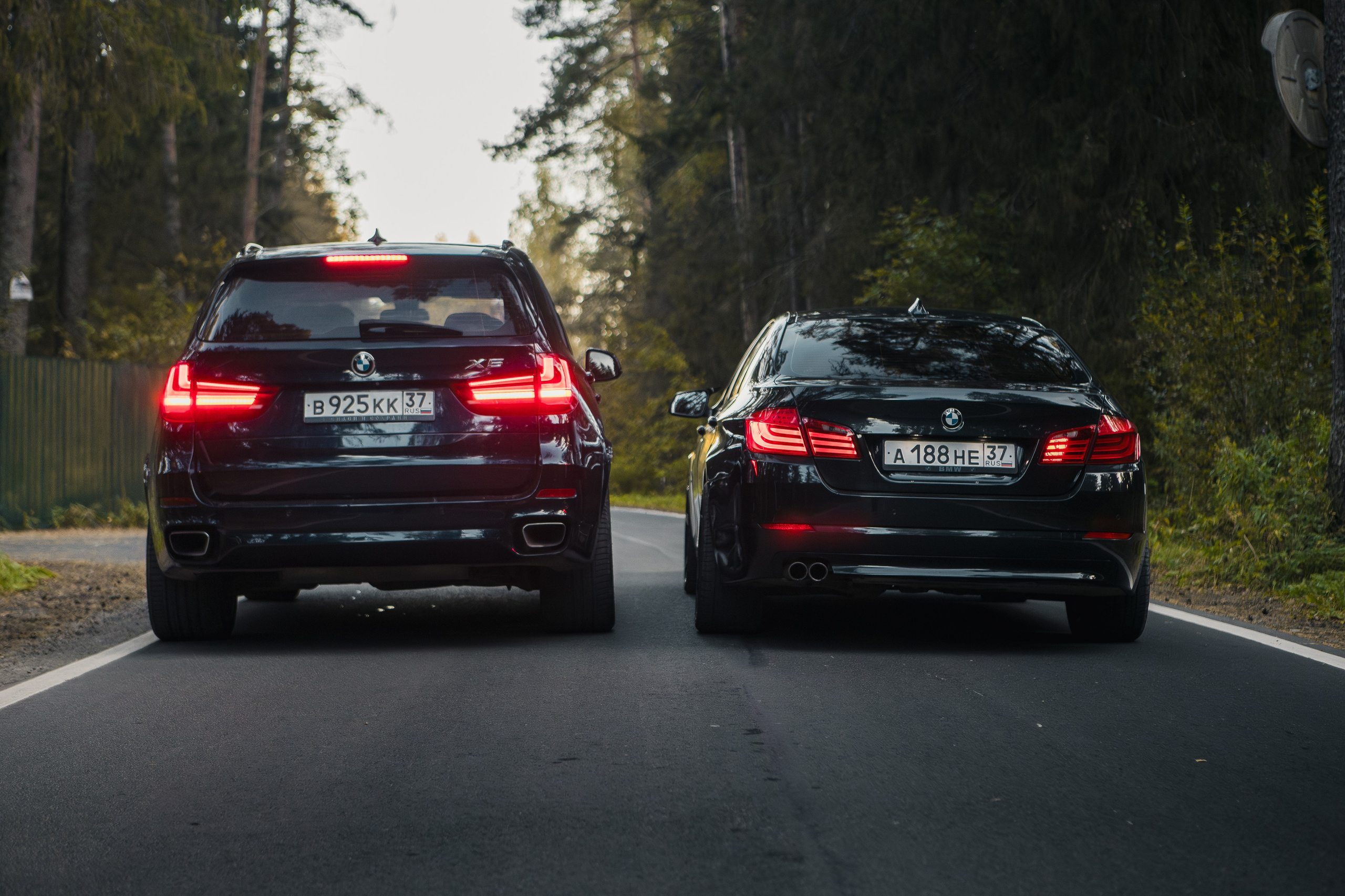 BMW 5 + BMW X5. Авто Видеограф/фотограф в Иваново для Вашего бизнеса