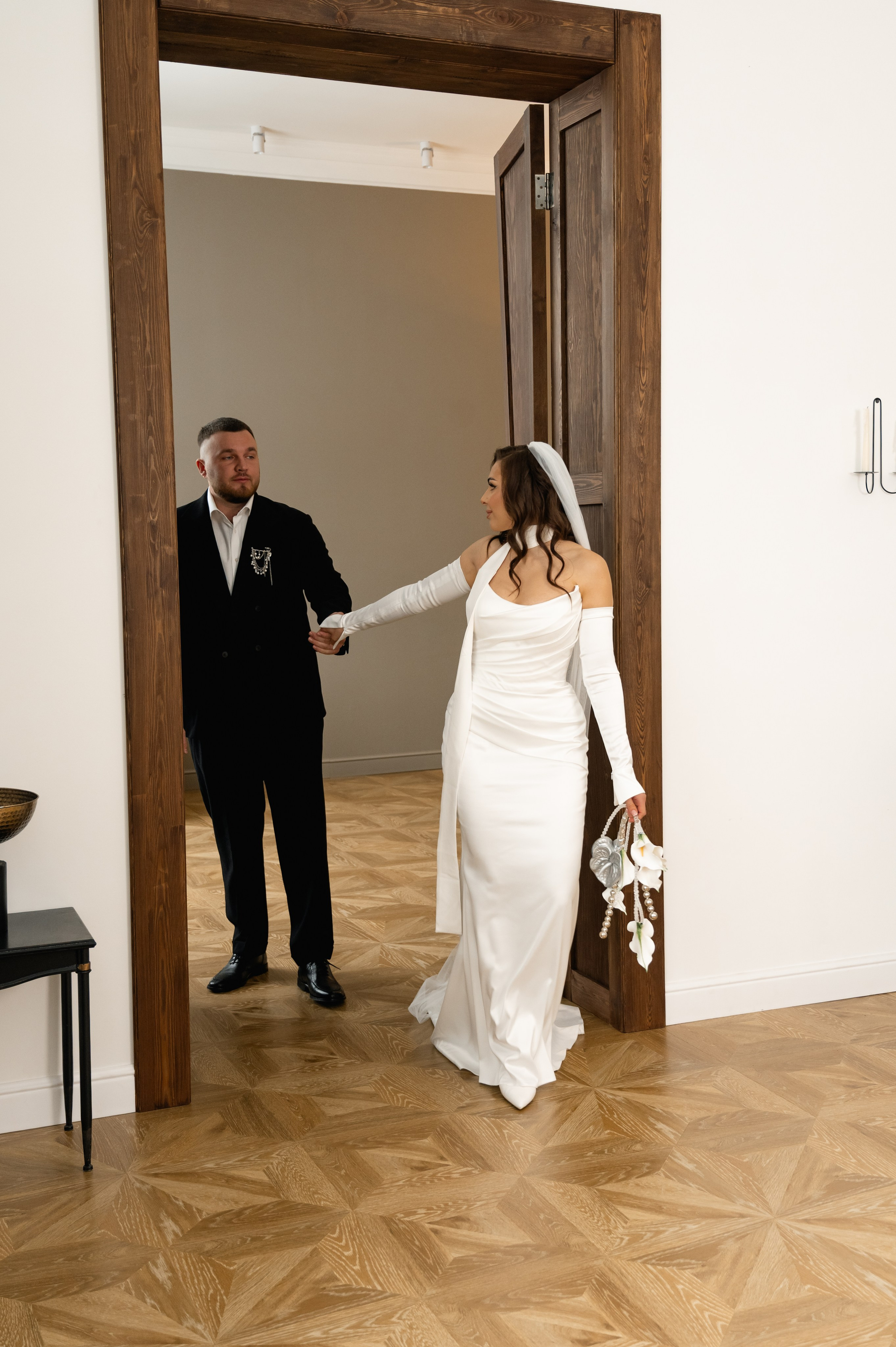 Свадебная фотосессия в студии. Свадебный и семейный фотограф в Краснодаре Алина Мельник