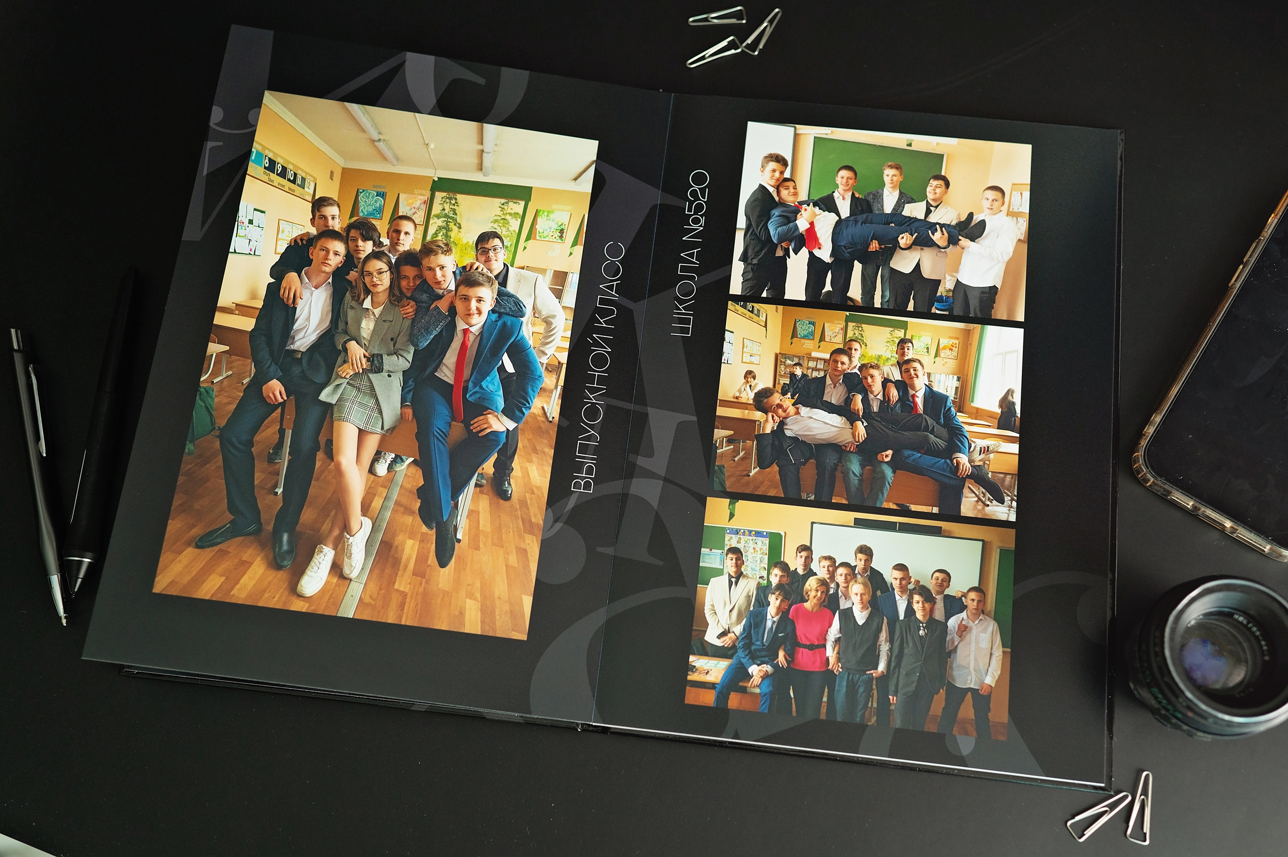 Стильный выпускной альбом для старших классов. Выпускные альбомы для школы и детского сада в СПб и ЛО
