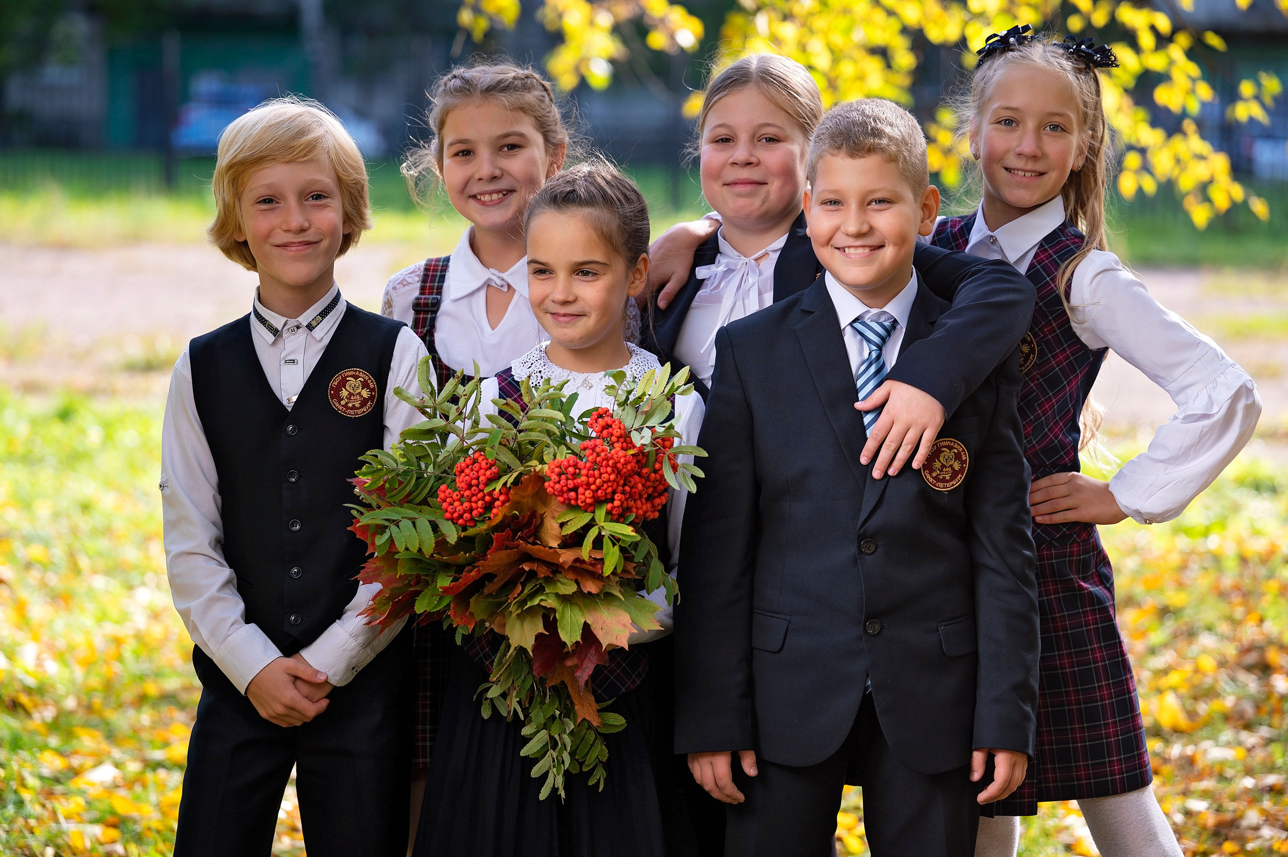 Фотосъемка для выпускных альбомов в начальной школе. Выпускные альбомы для школы и детского сада в СПб и ЛО
