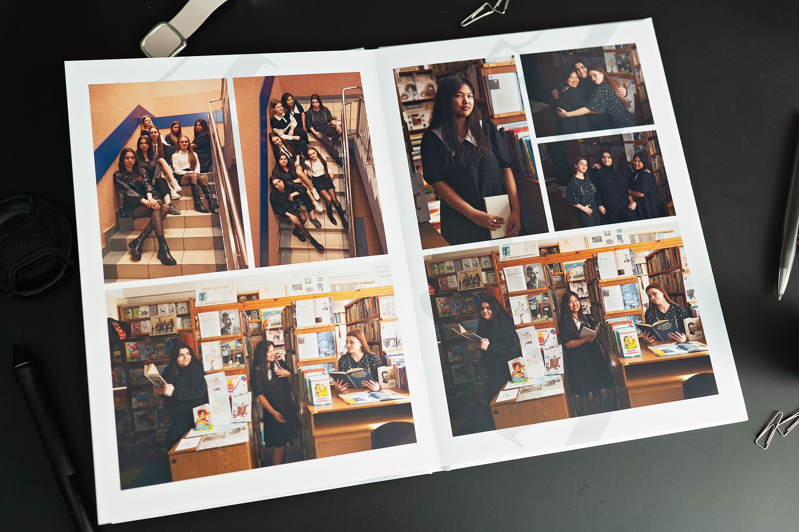 Дизайн выпускного альбома для старших классов школы в СПб. Выпускные альбомы для школы и детского сада в СПб и ЛО