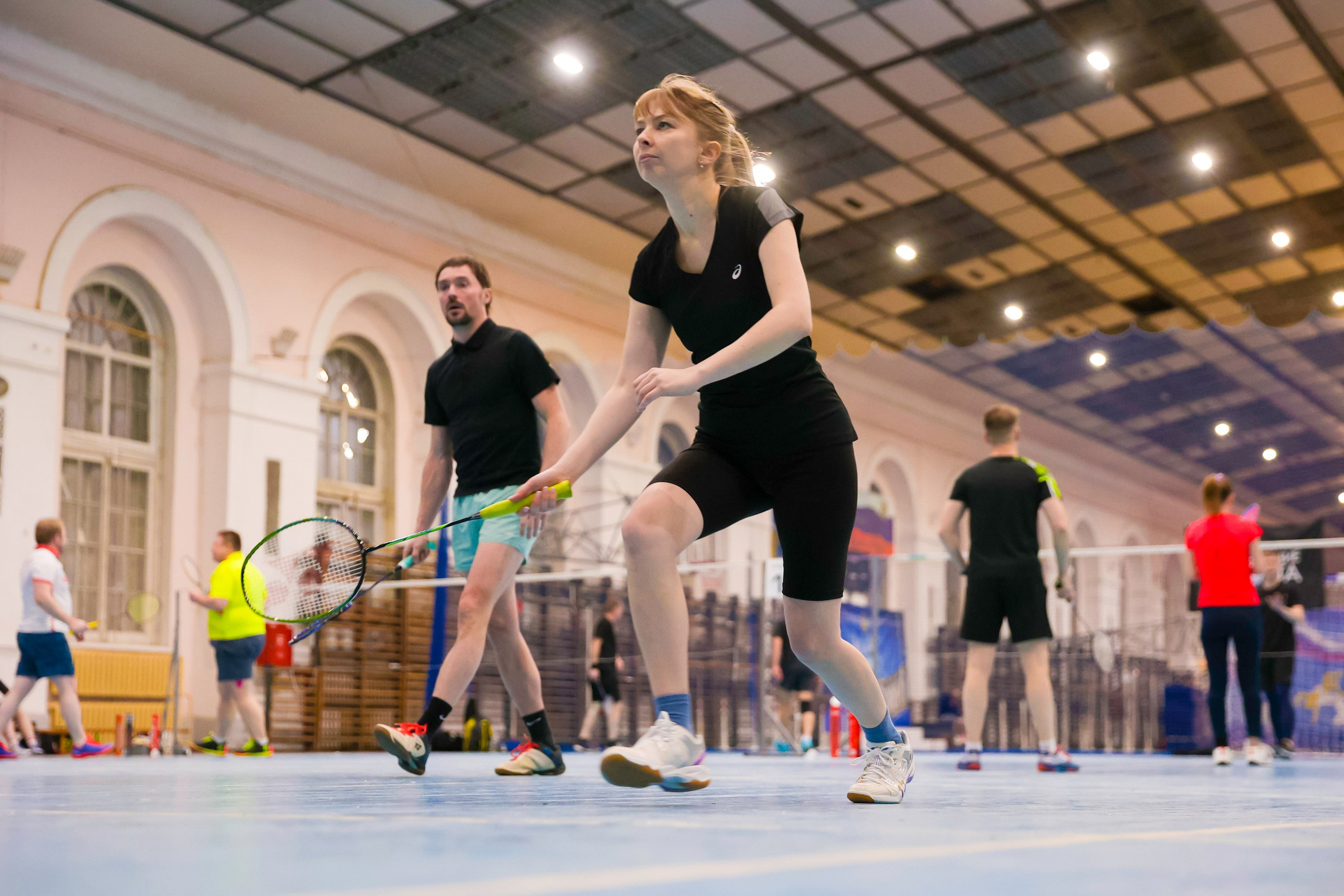 Турнир по бадминтону. Фотограф на праздник, корпоратив, День Рождения и Юбилей в г. Санкт-Петербурге Алексей Анкушев