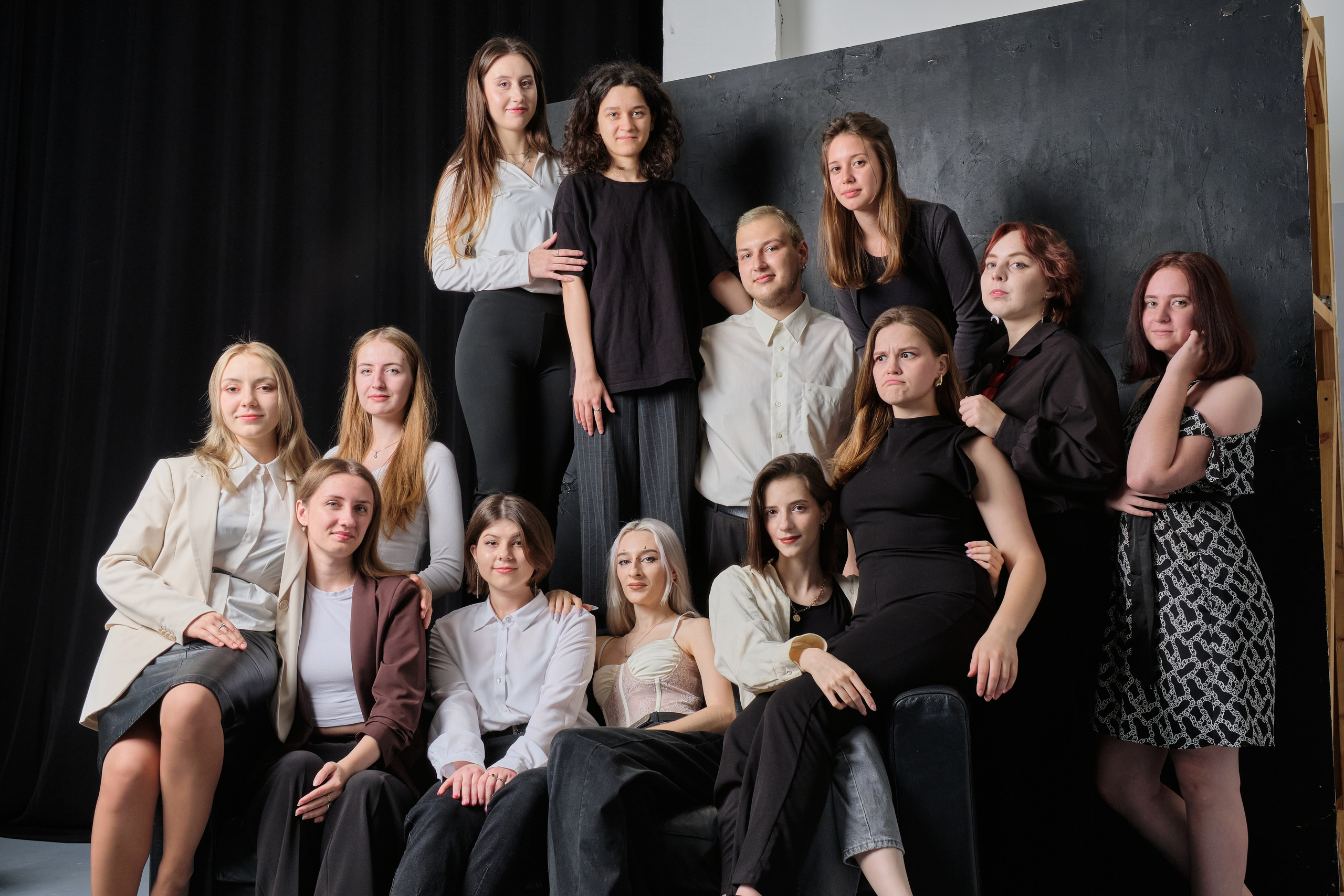 Студенты на выпускной альбом. Goncharov Tim